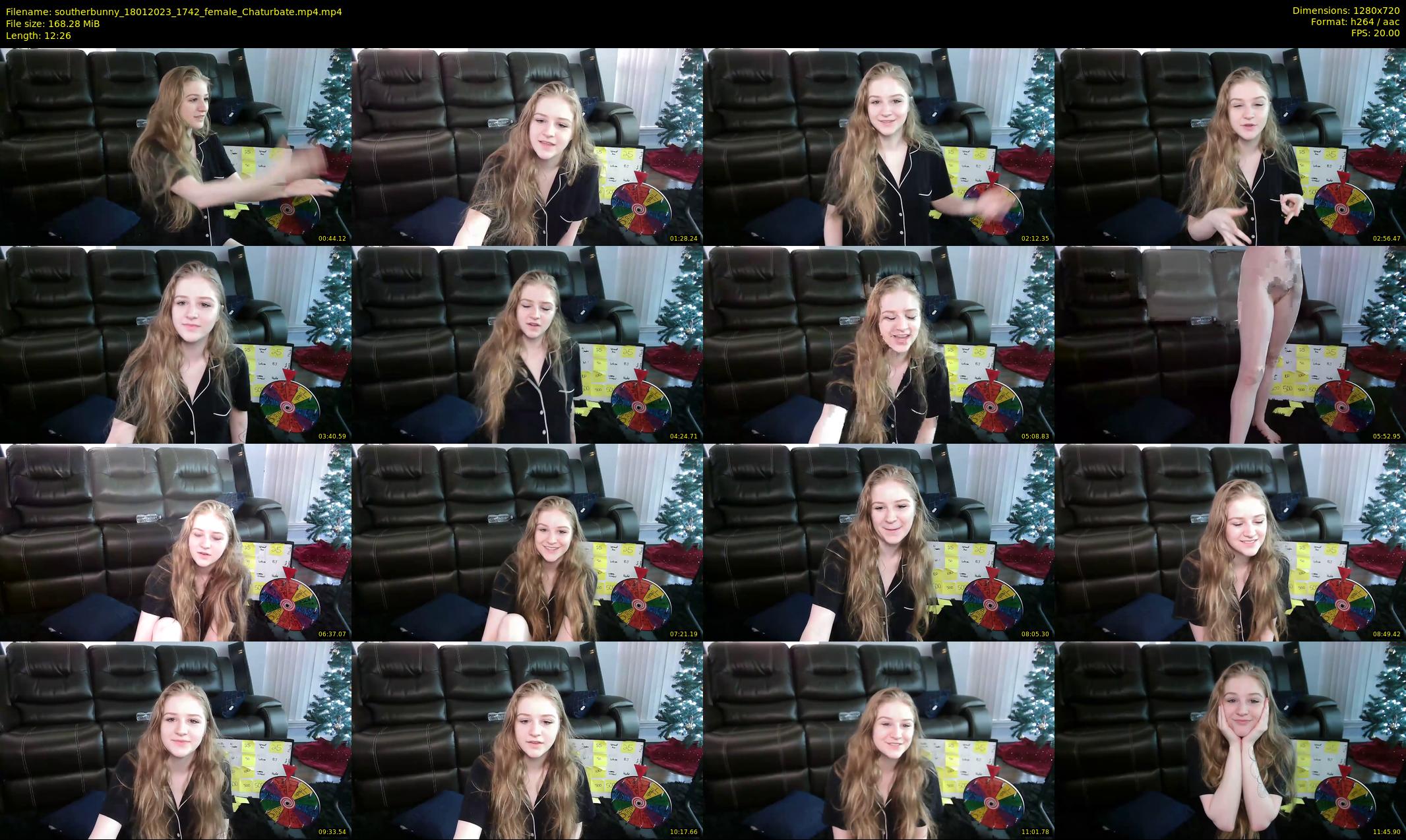 southerbunny — 13 minute Chaturbate female cam show recording, 720p, Jan 18, 2023