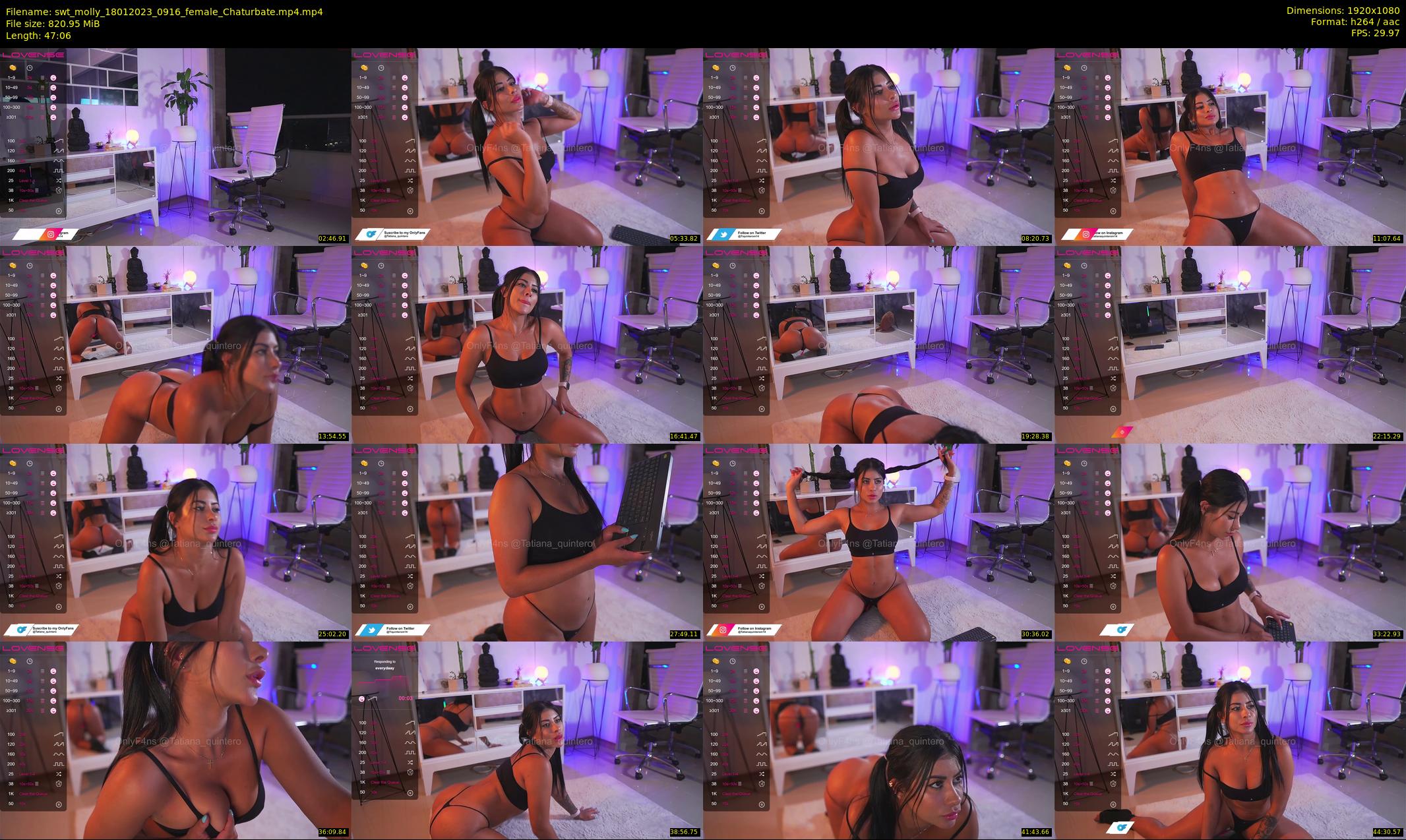 swt_molly — 48 minute Chaturbate female cam show recording, 1080p, Jan 18, 2023