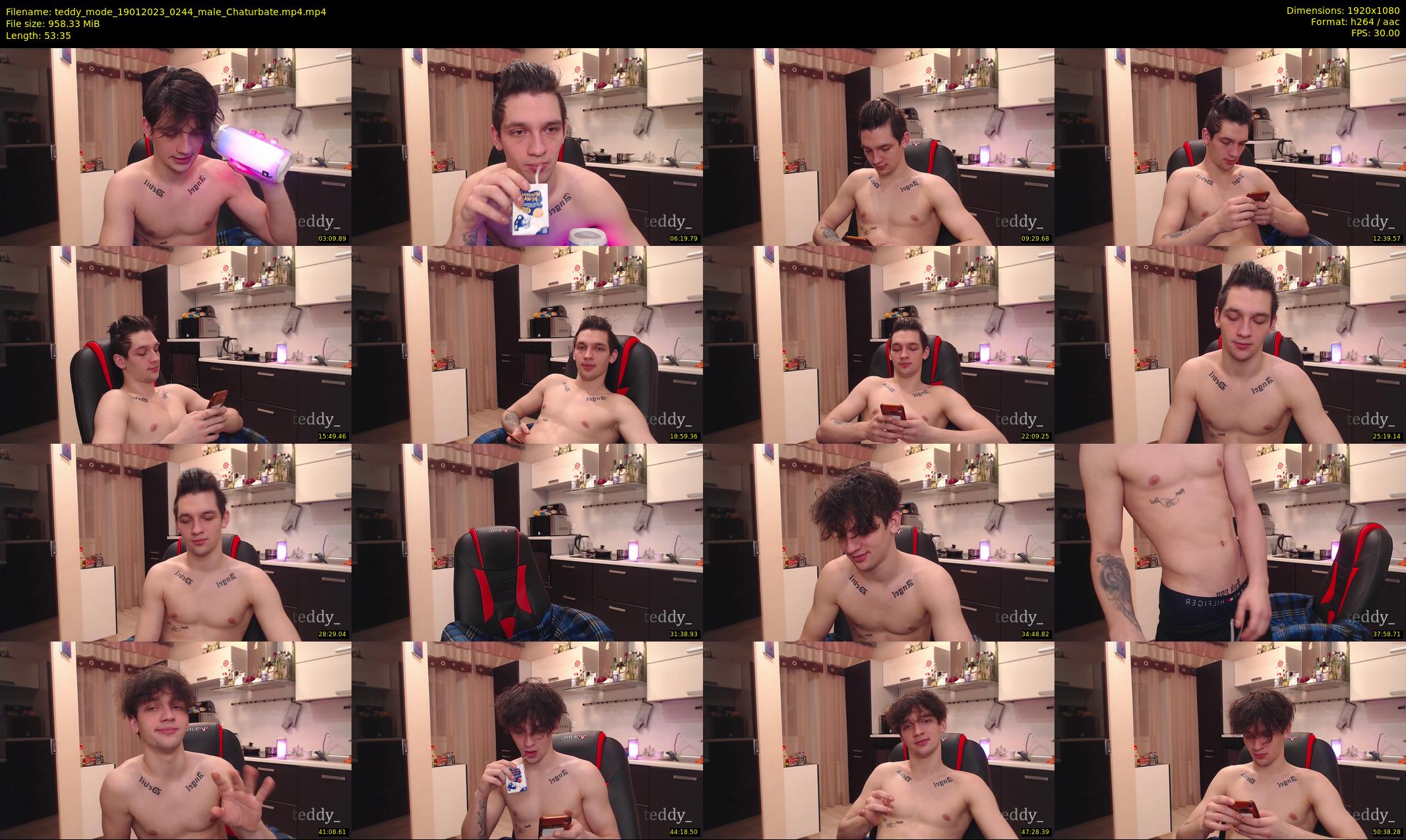teddy_mode — 54 minute Chaturbate couple cam show recording, 1080p, Jan 19, 2023