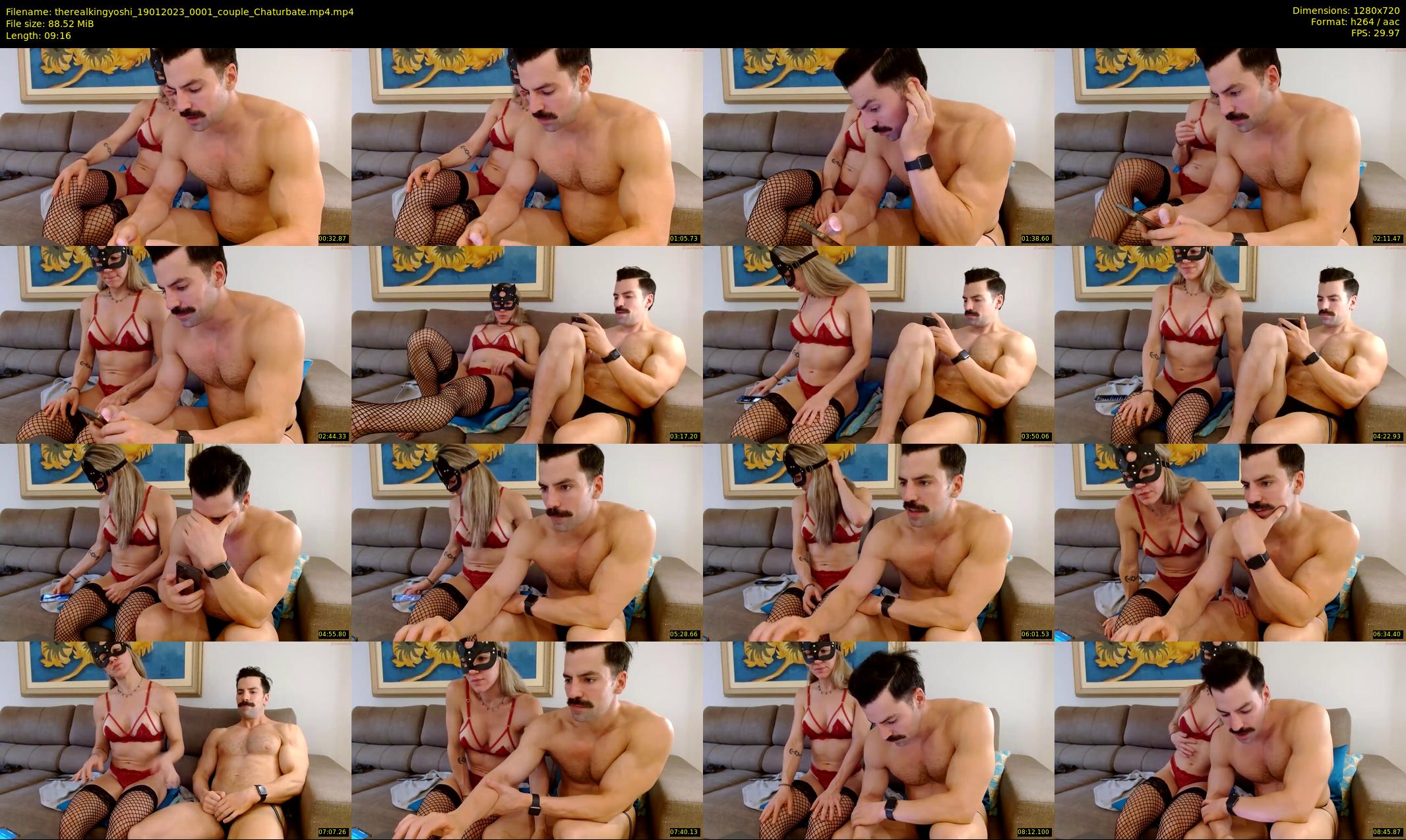 therealkingyoshi — 10 minute Chaturbate male cam show recording, 720p, Jan 19, 2023