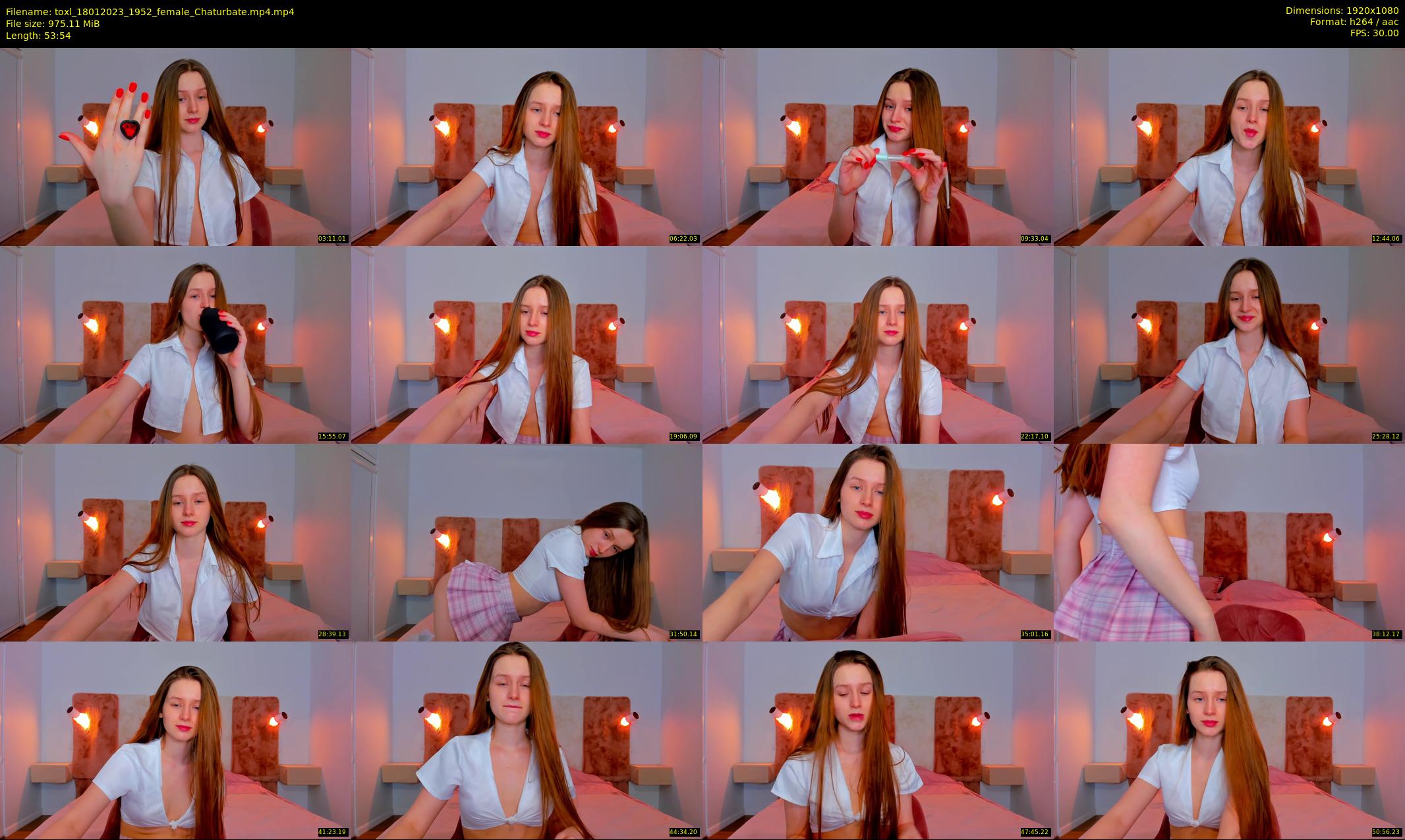 toxl — 54 minute Chaturbate female cam show recording, 1080p, Jan 18, 2023