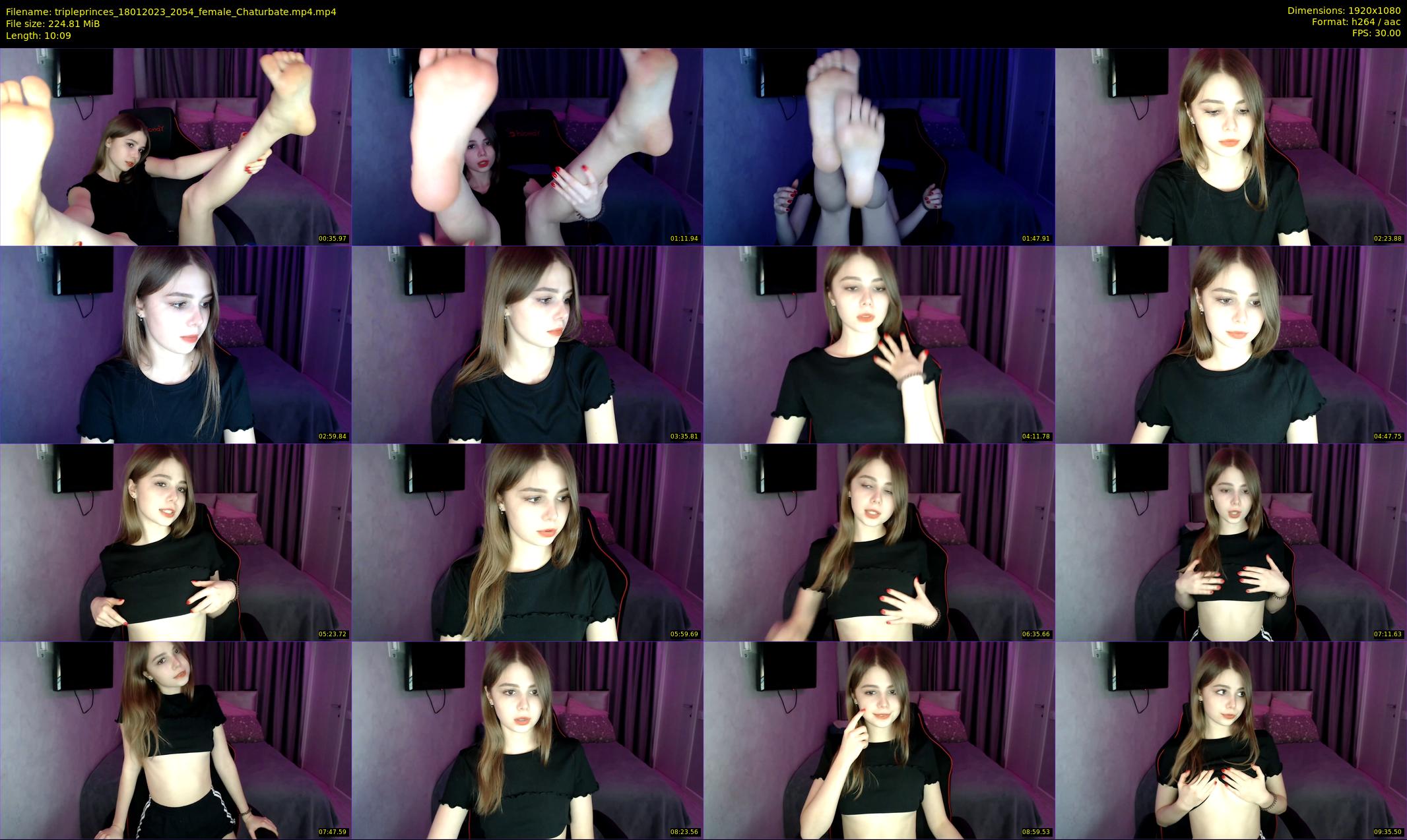 tripleprinces — 11 minute Chaturbate female cam show recording, 1080p, Jan 18, 2023