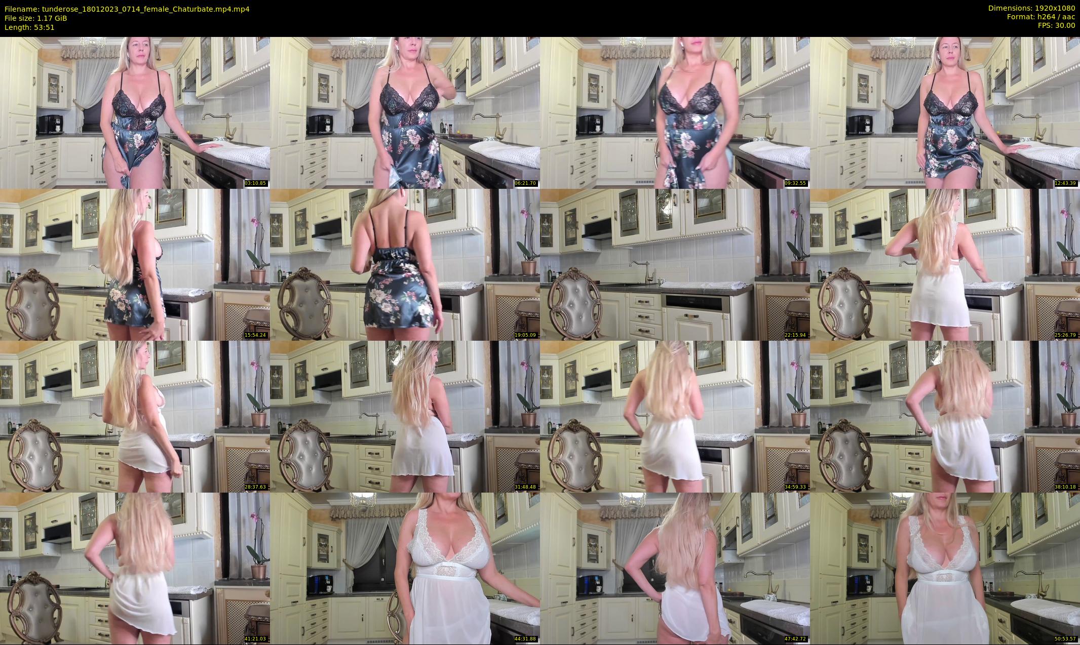 tunderose — 54 minute Chaturbate female cam show recording, 1080p, Jan 18, 2023
