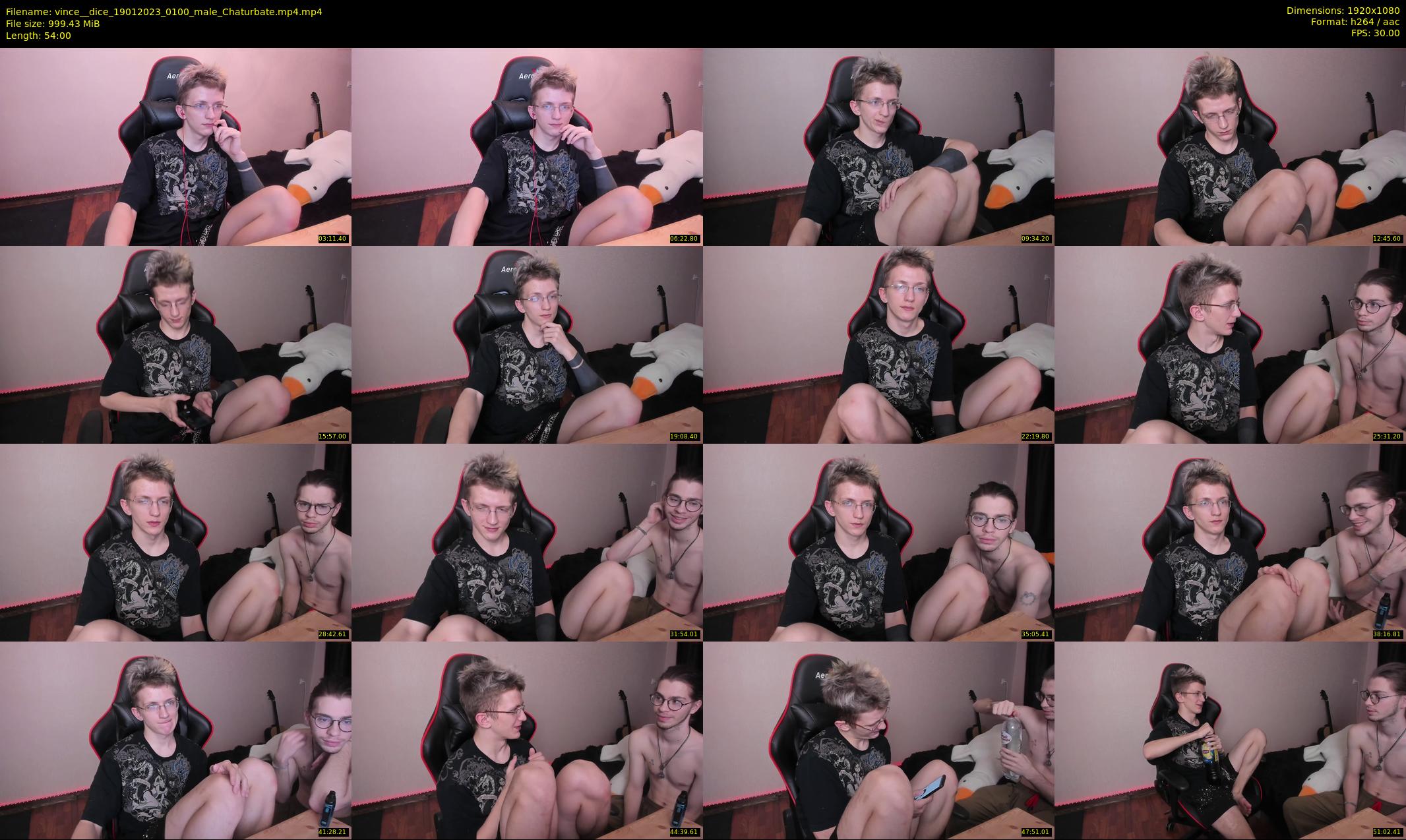 vince__dice — 54 minute Chaturbate male cam show recording, 1080p, Jan 19, 2023