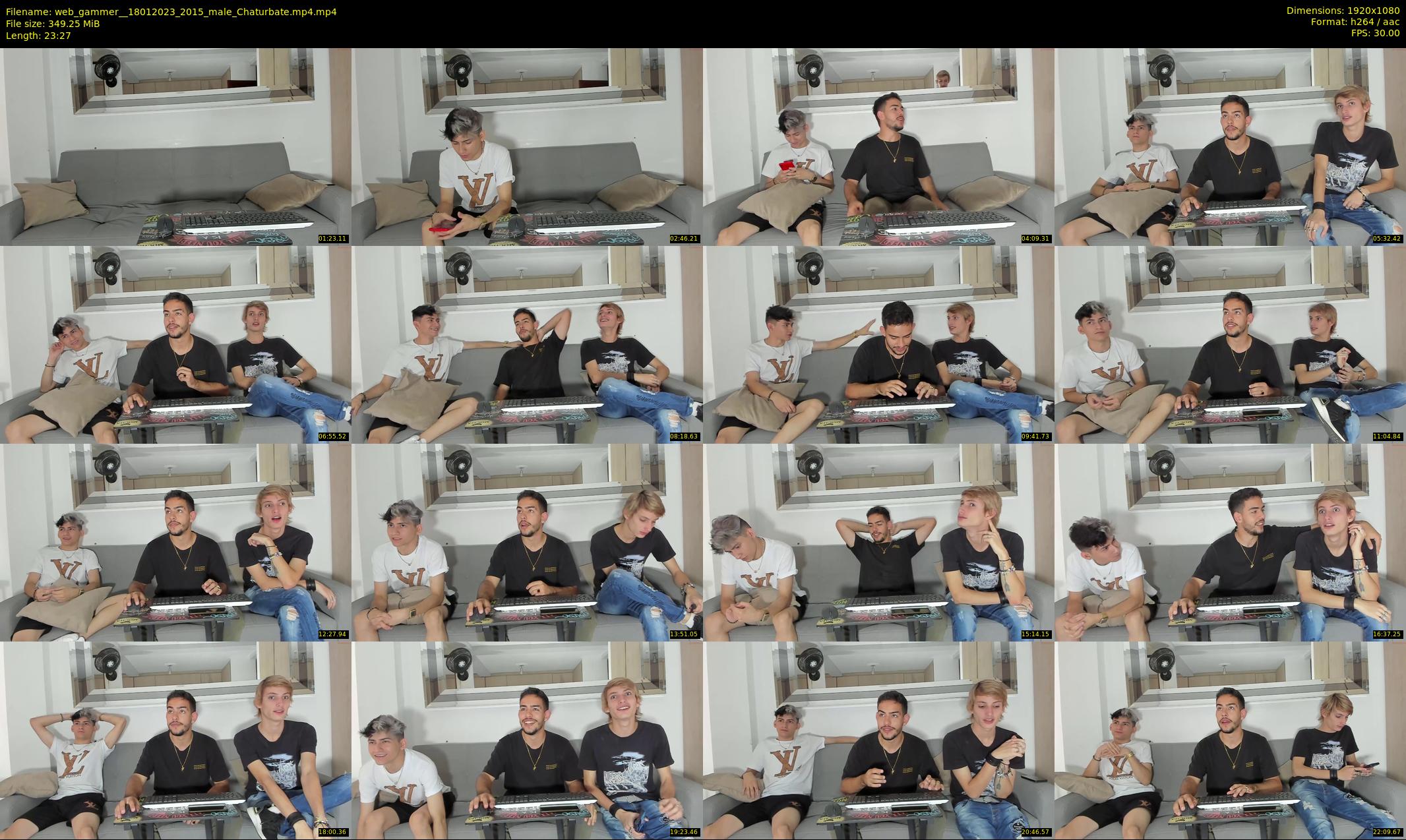 web_gammer_ — 24 minute Chaturbate male cam show recording, 1080p, Jan 18, 2023