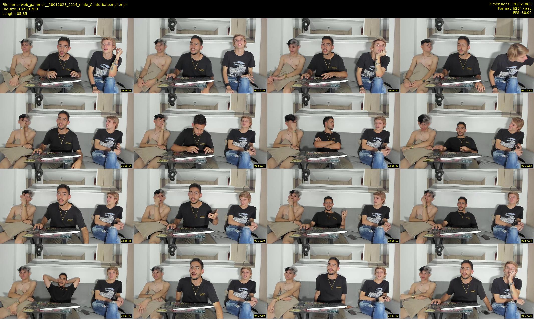 web_gammer_ — 6 minute Chaturbate male cam show recording, 1080p, Jan 18, 2023