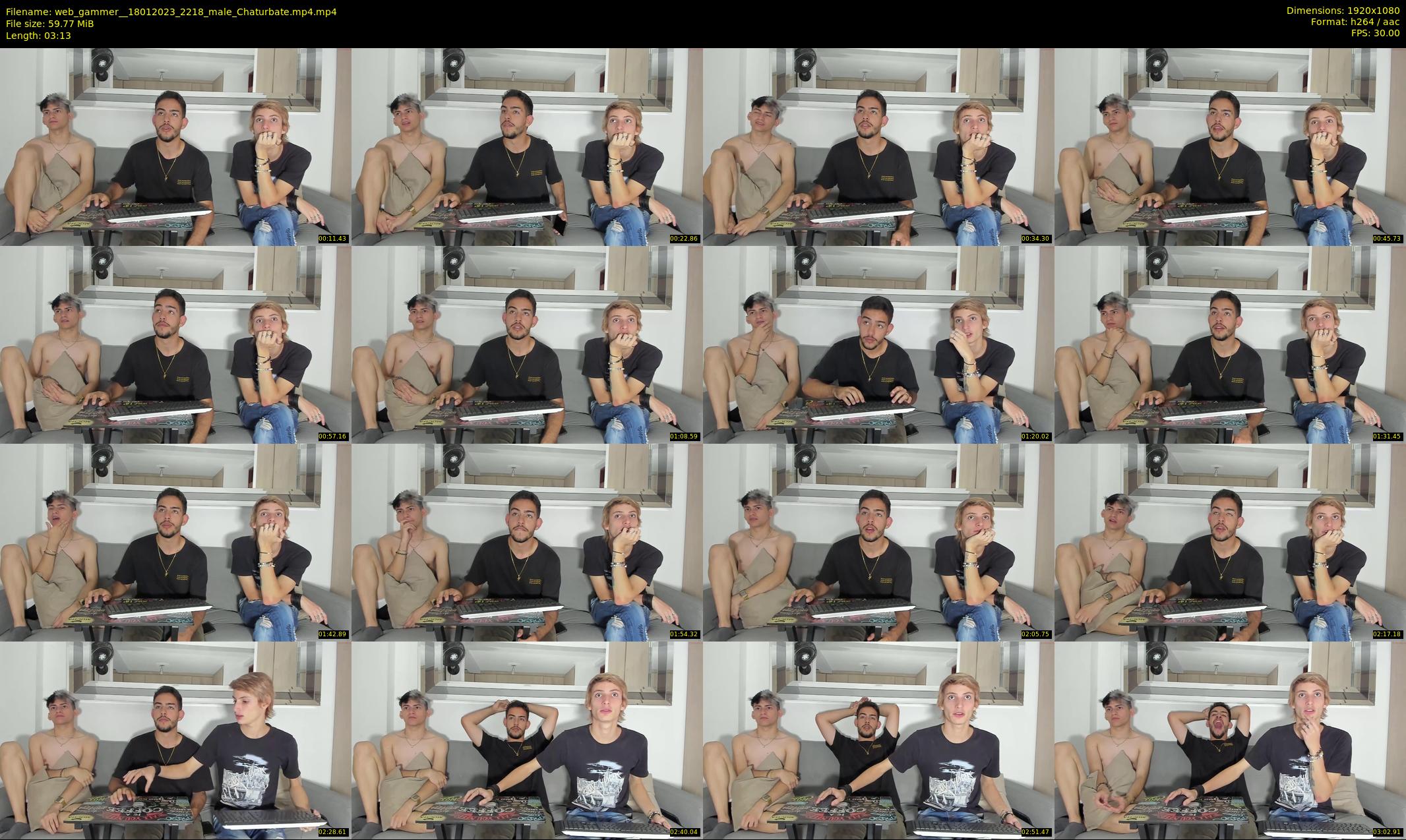 web_gammer_ — 4 minute Chaturbate male cam show recording, 1080p, Jan 18, 2023
