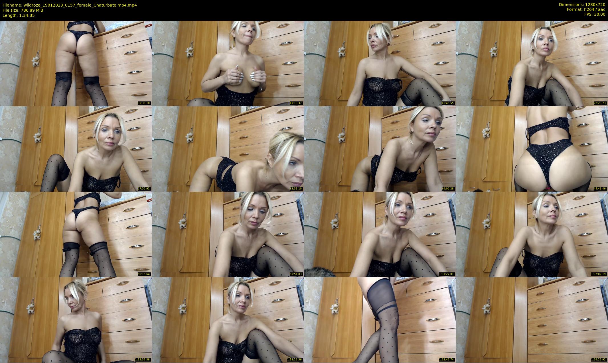 wildroze — 95 minute Chaturbate female cam show recording, 720p, Jan 19, 2023