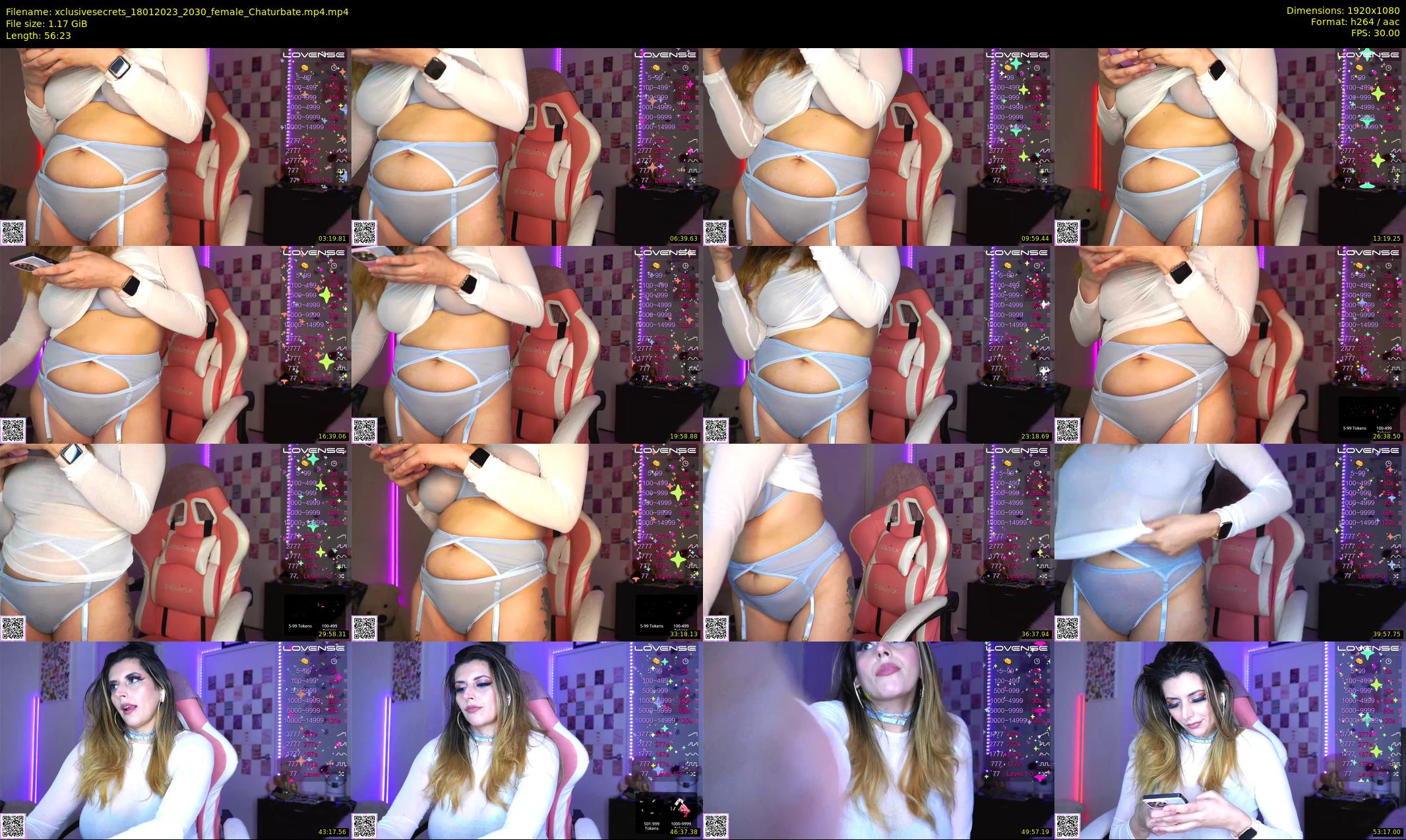 xclusivesecrets — 57 minute Chaturbate female cam show recording, 1080p, Jan 18, 2023