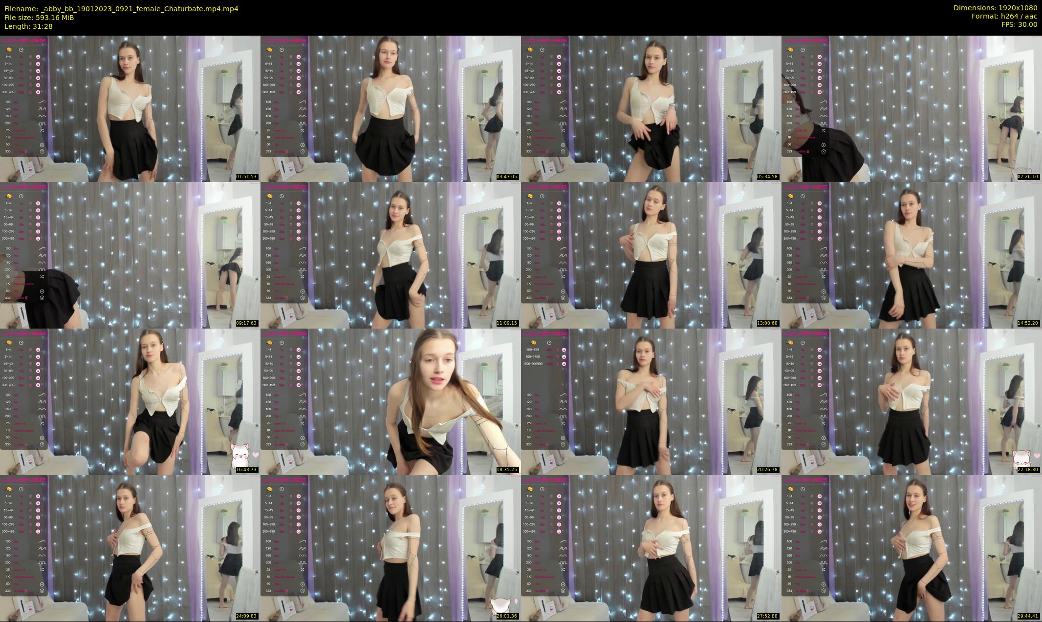 _abby_bb — 32 minute Chaturbate female cam show recording, 1080p, Jan 19, 2023