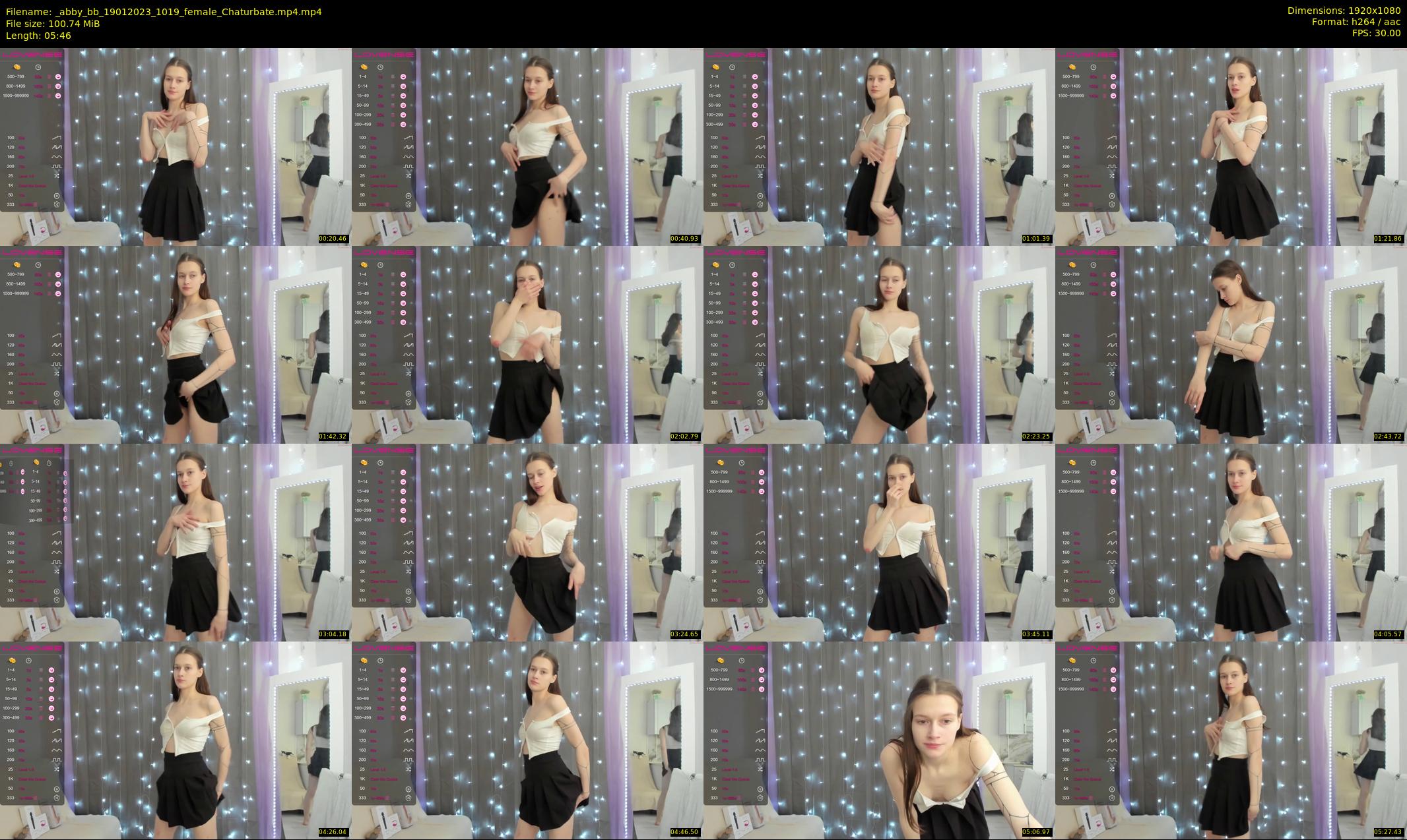 _abby_bb — 6 minute Chaturbate female cam show recording, 1080p, Jan 19, 2023