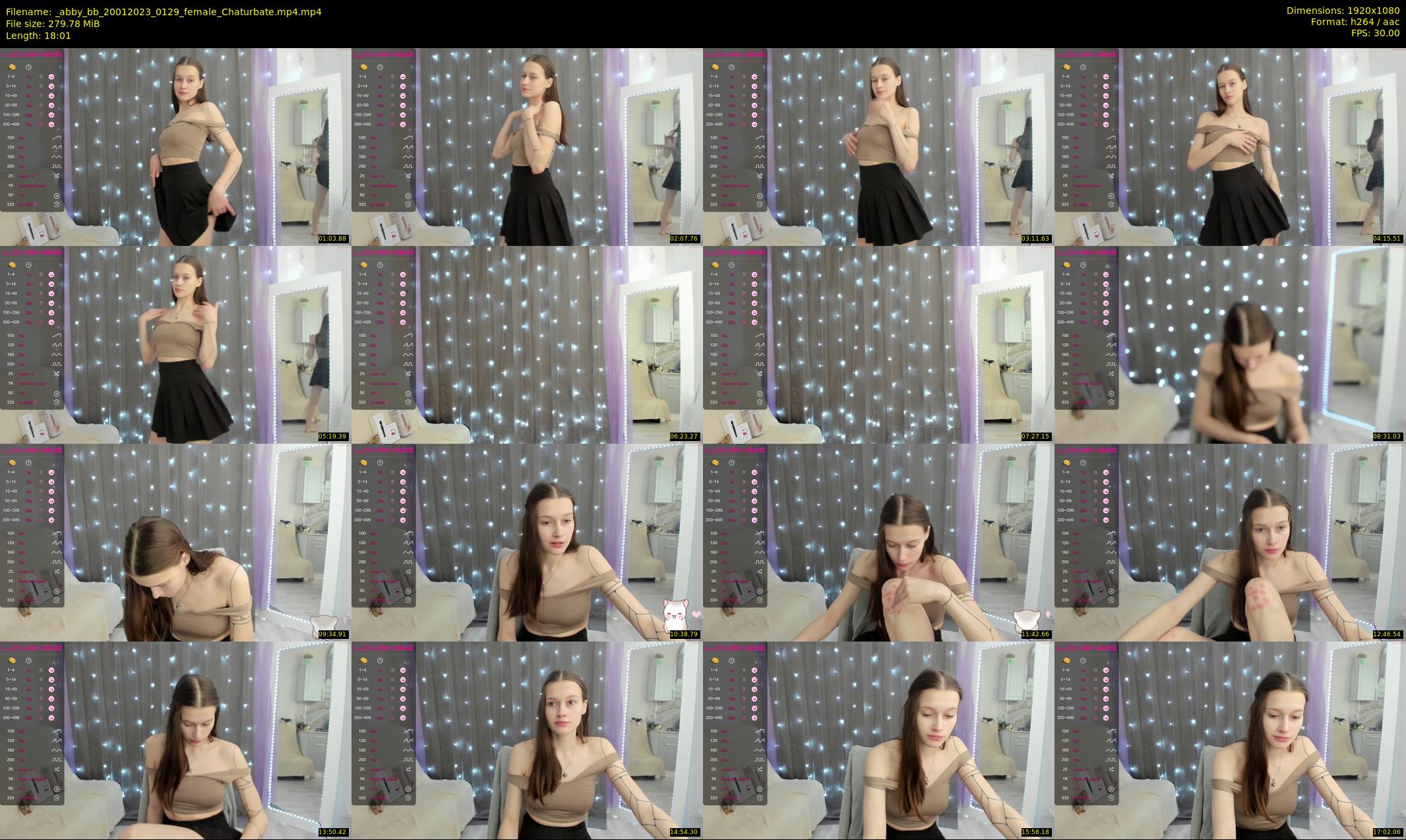 _abby_bb — 19 minute Chaturbate female cam show recording, 1080p, Jan 20, 2023