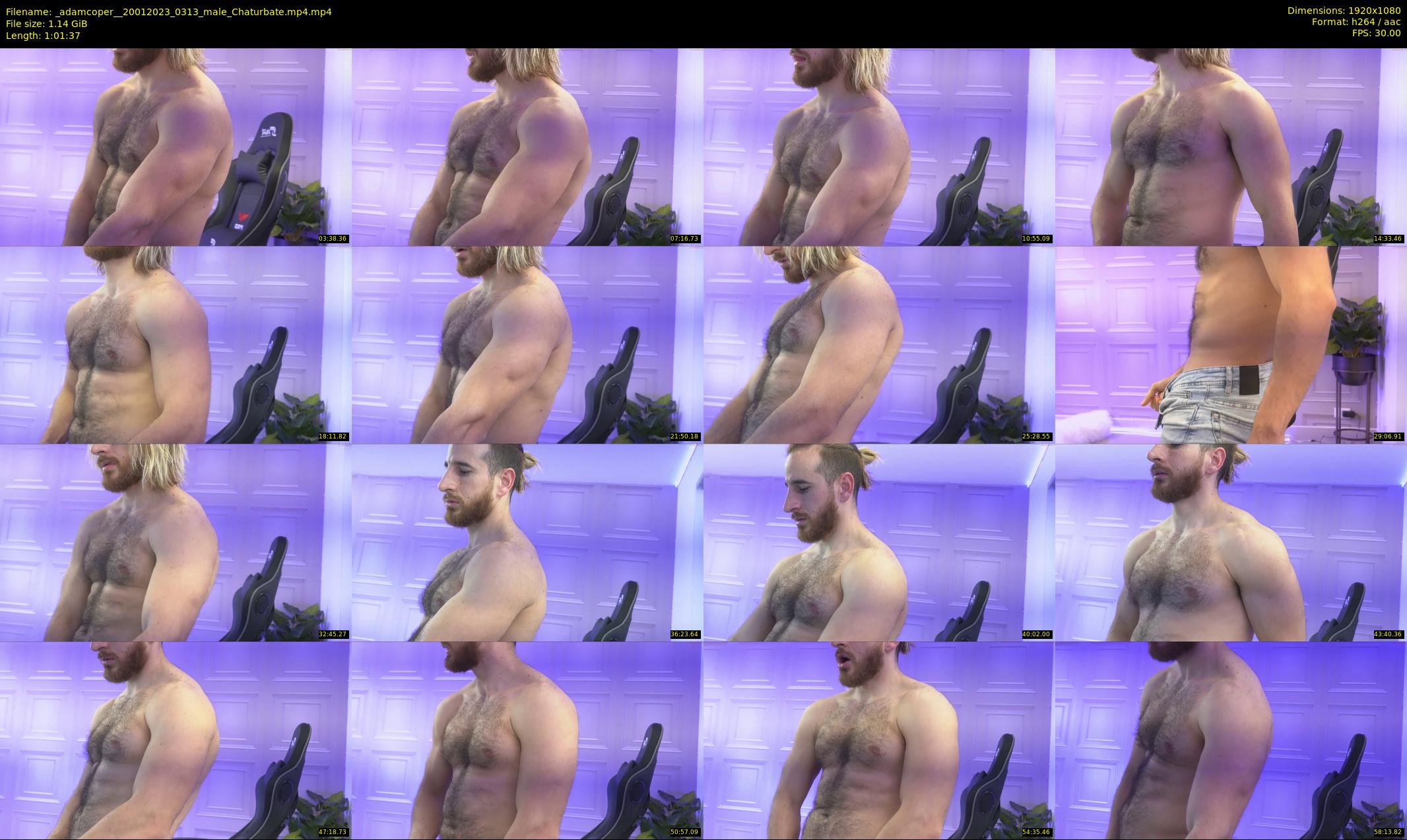 _adamcoper_ — 62 minute Chaturbate male cam show recording, 1080p, Jan 20, 2023