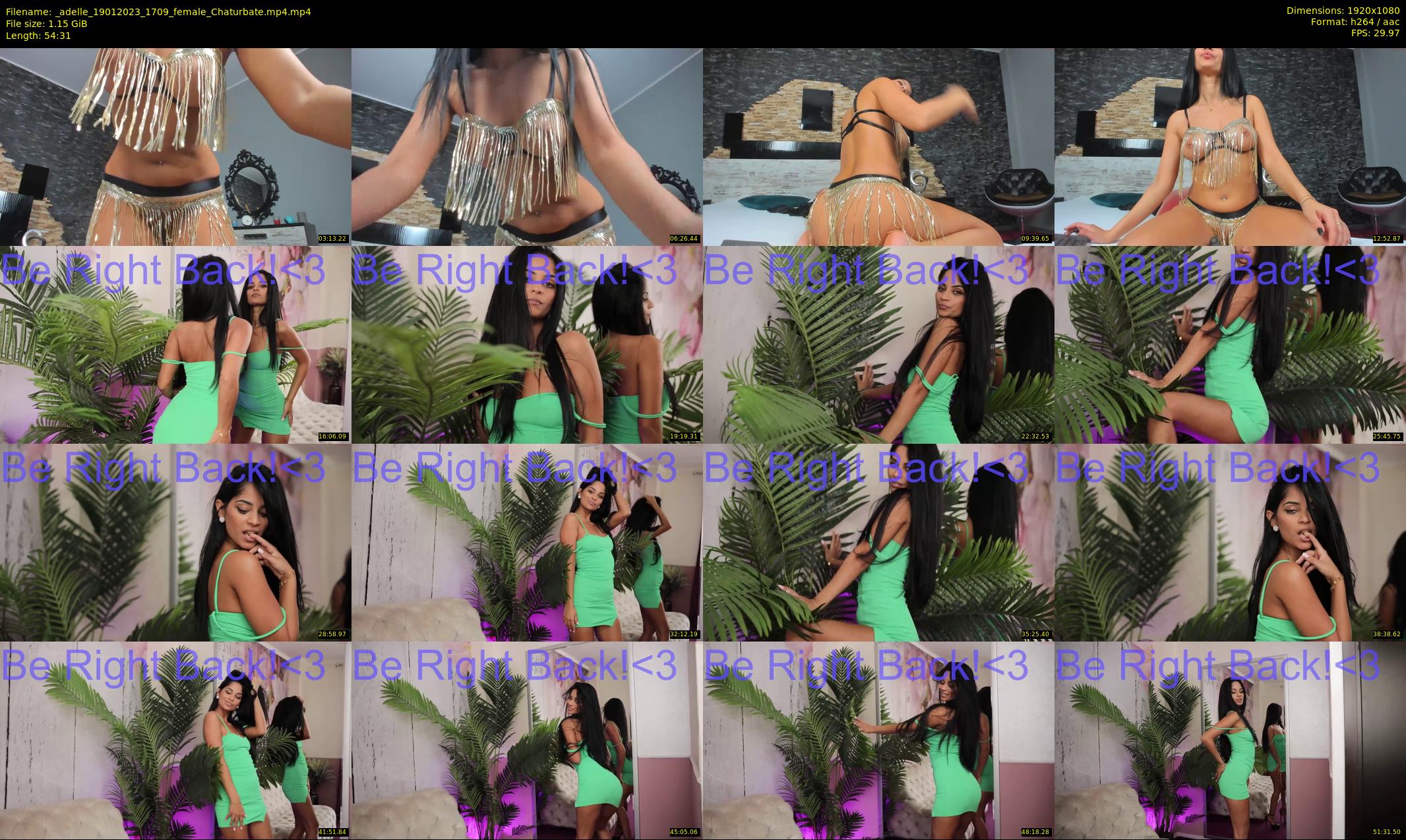 _adelle — 55 minute Chaturbate female cam show recording, 1080p, Jan 19, 2023