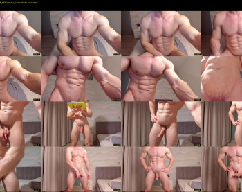 adam_muscle_ — 19 minute Chaturbate male cam show recording, 1080p, Jan 19, 2023