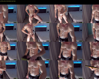 adam_muscle_ — 54 minute Chaturbate male cam show recording, 1080p, Jan 19, 2023