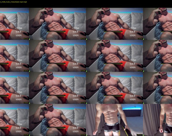 adam_muscle_ — 72 minute Chaturbate male cam show recording, 1080p, Jan 19, 2023