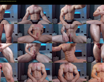adam_muscle_ — 53 minute Chaturbate male cam show recording, 1080p, Jan 20, 2023