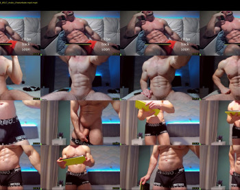 adam_muscle_ — 57 minute Chaturbate male cam show recording, 1080p, Jan 20, 2023