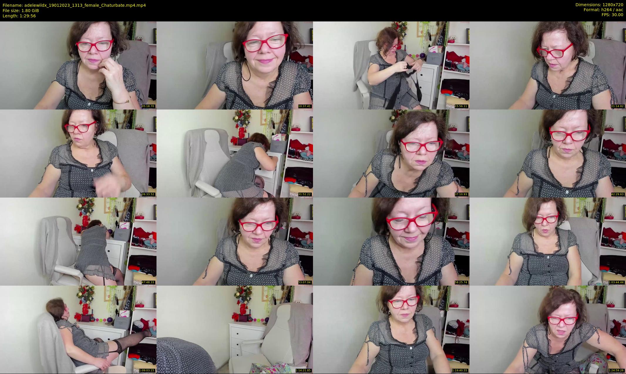 adelewildx — 90 minute Chaturbate female cam show recording, 720p, Jan 19, 2023