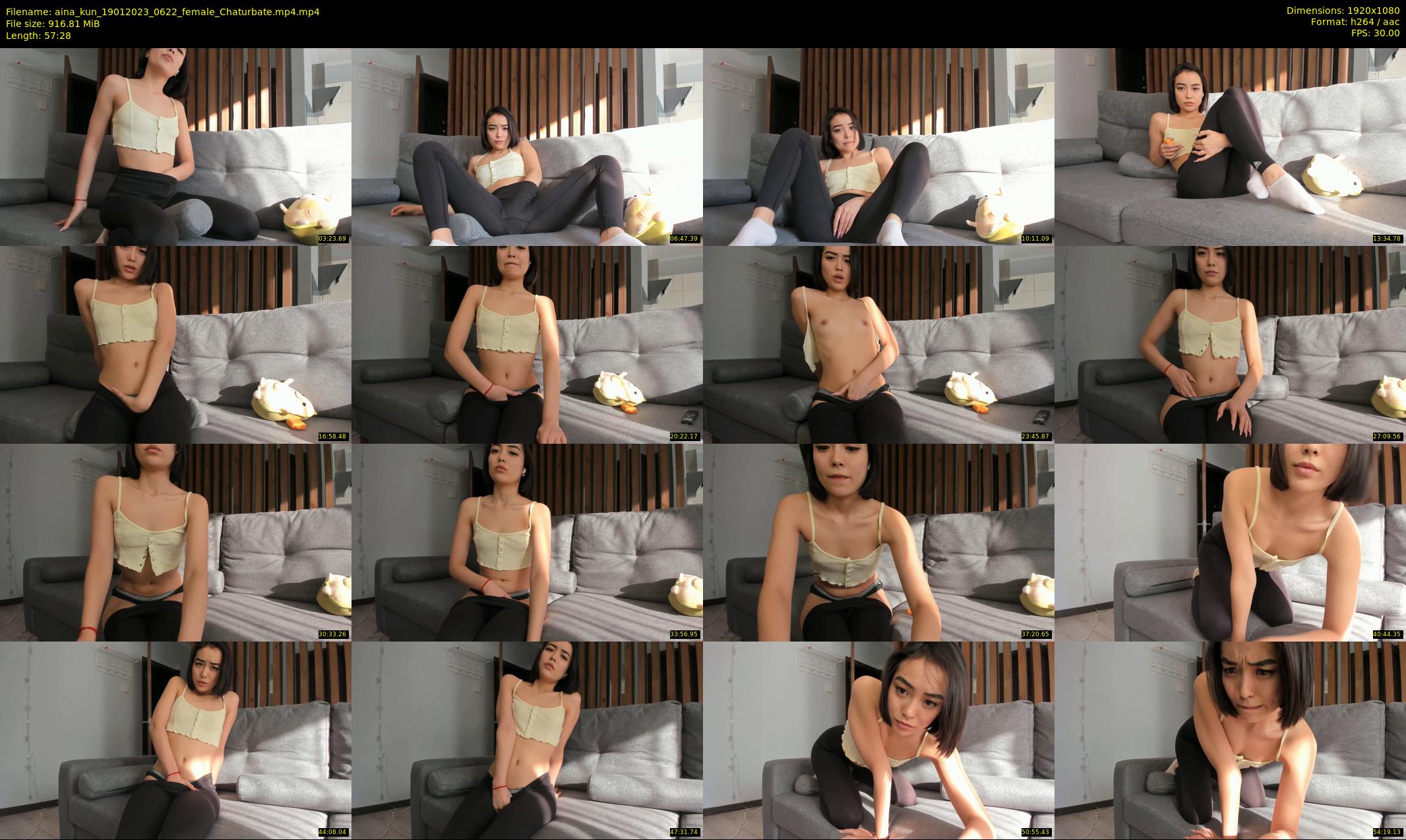 aina_kun — 58 minute Chaturbate female cam show recording, 1080p, Jan 19, 2023