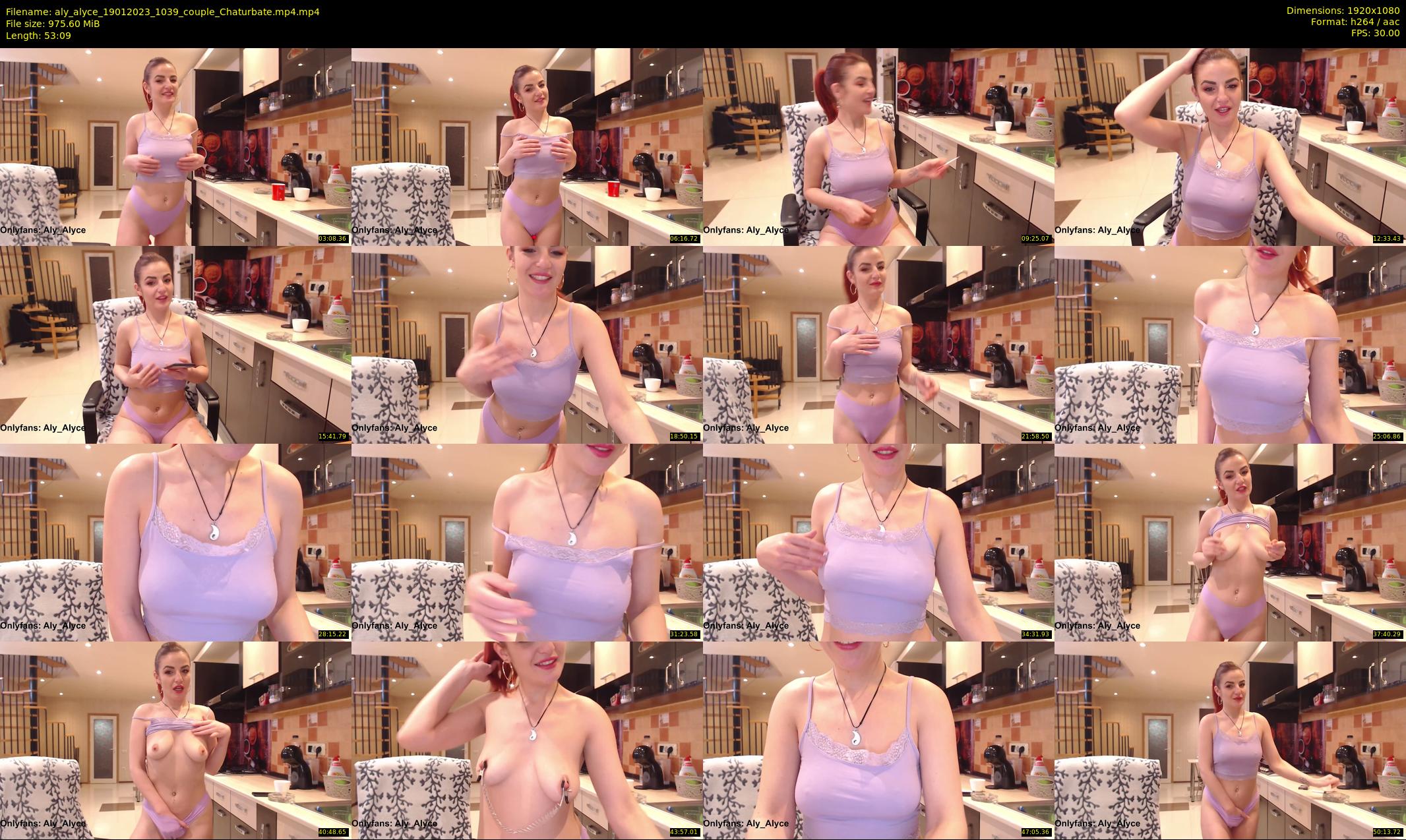 aly_alyce — 54 minute Chaturbate female cam show recording, 1080p, Jan 19, 2023