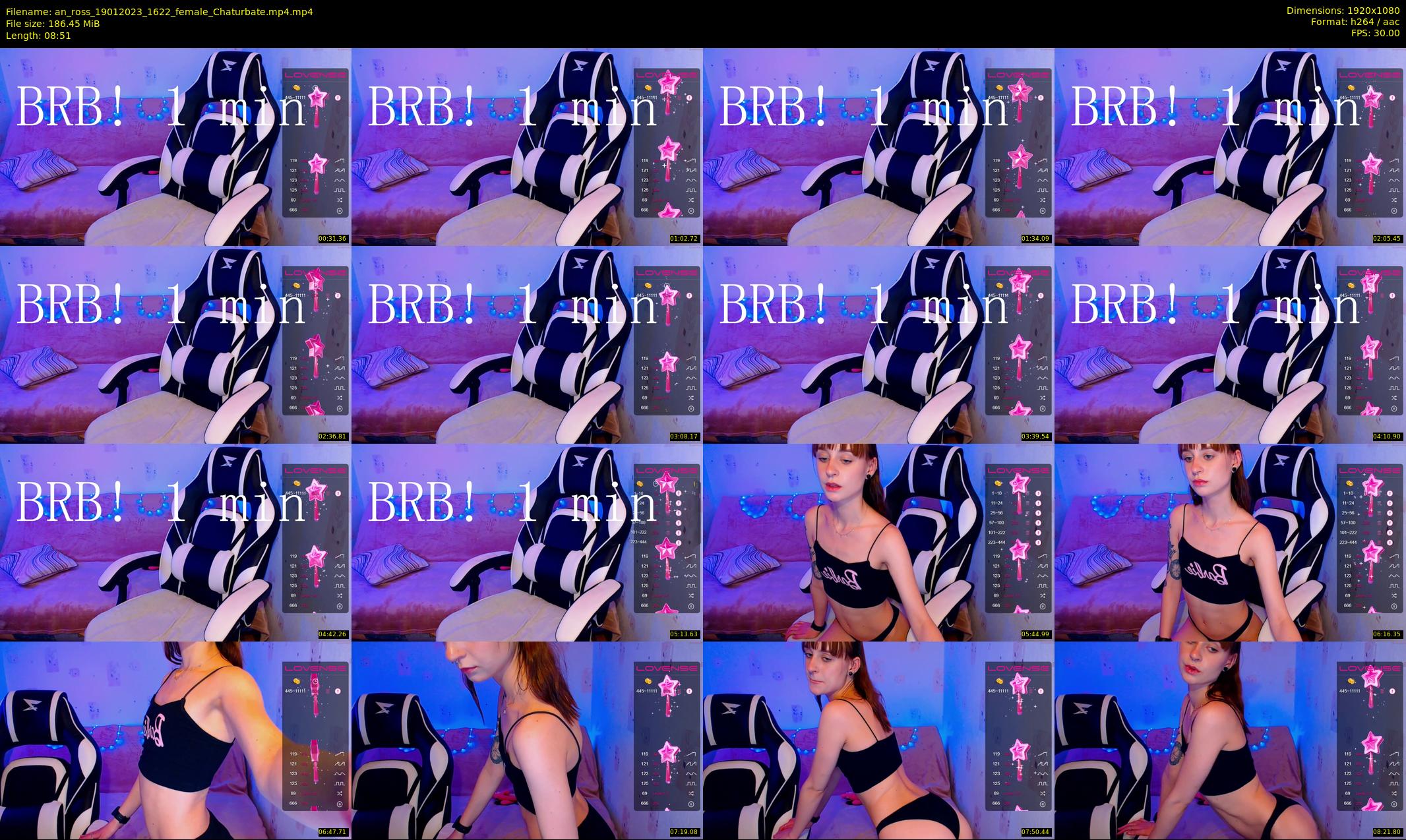 an_ross — 9 minute Chaturbate female cam show recording, 1080p, Jan 19, 2023