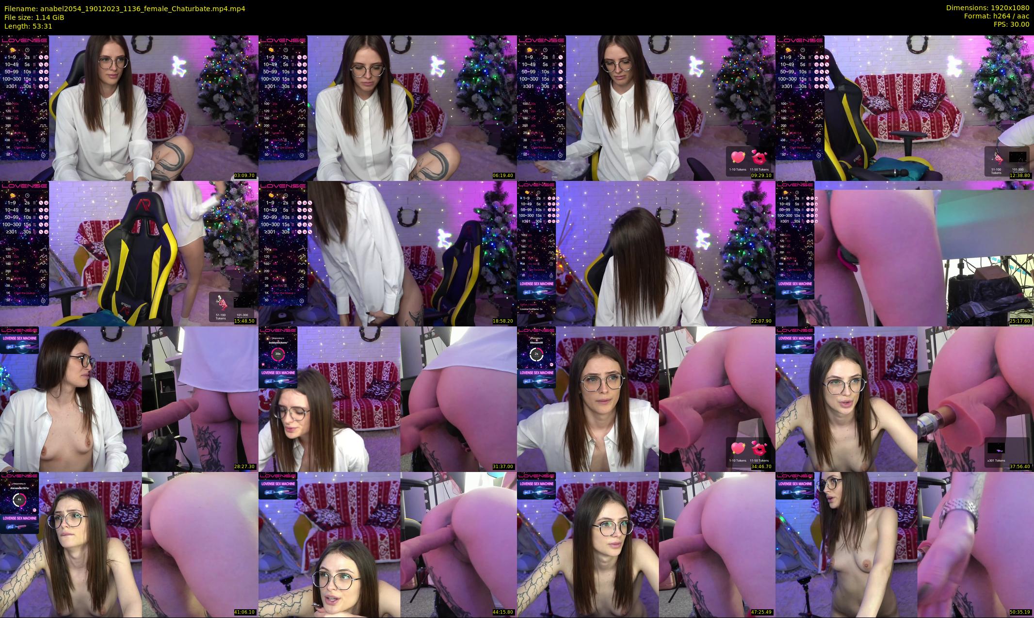 anabel2054 — 54 minute Chaturbate female cam show recording, 1080p, Jan 19, 2023