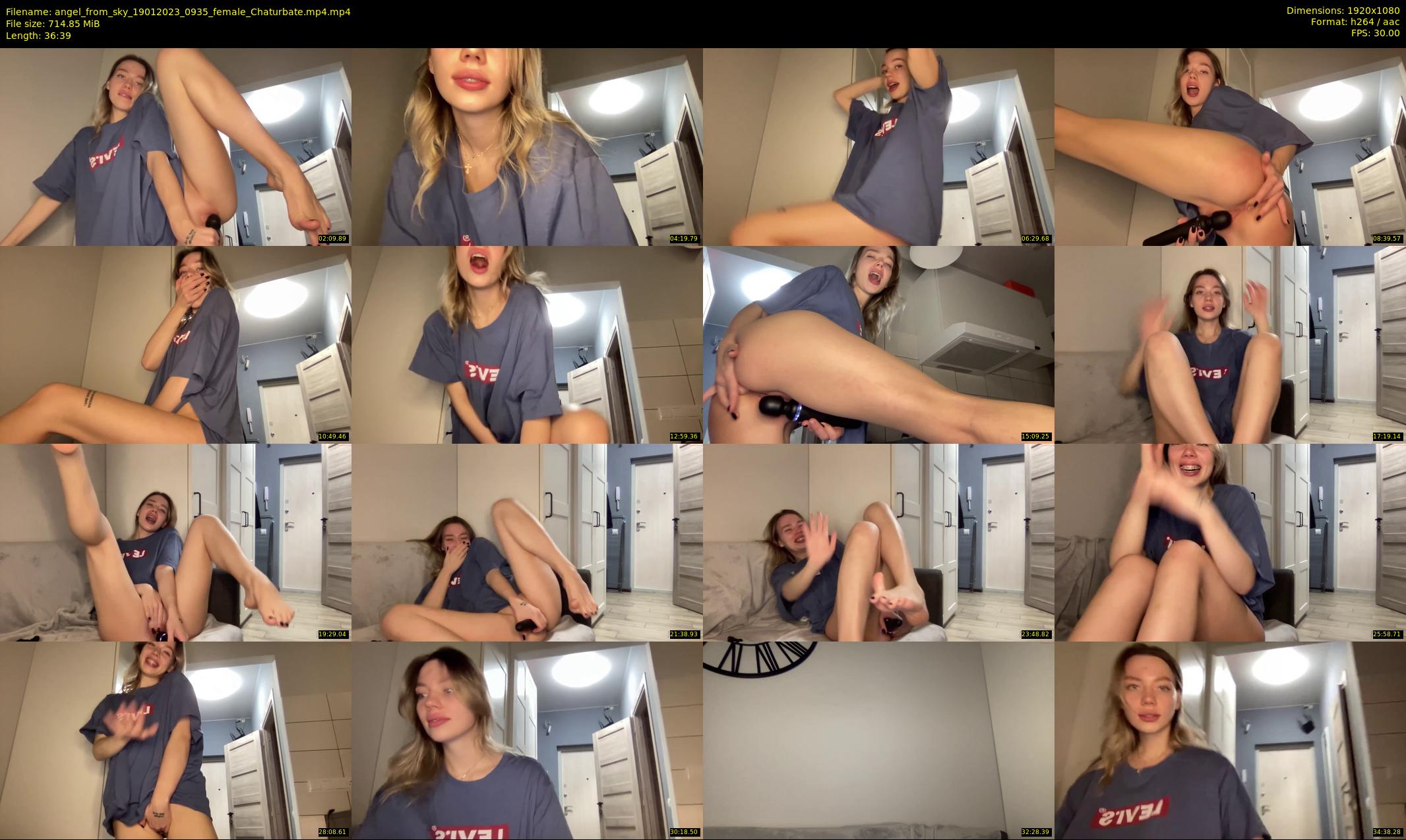 angel_from_sky — 37 minute Chaturbate female cam show recording, 1080p, Jan 19, 2023