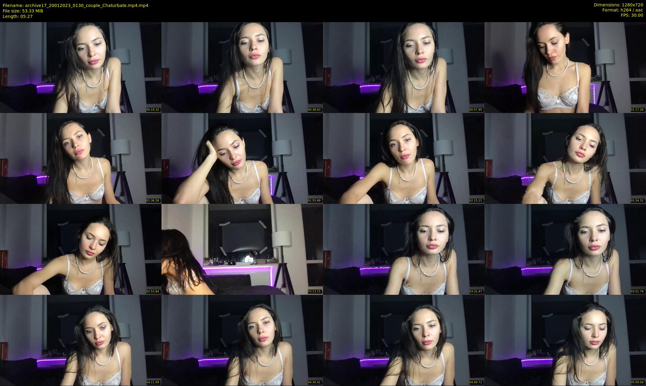 archive17 — 6 minute Chaturbate couple cam show recording, 720p, Jan 20, 2023
