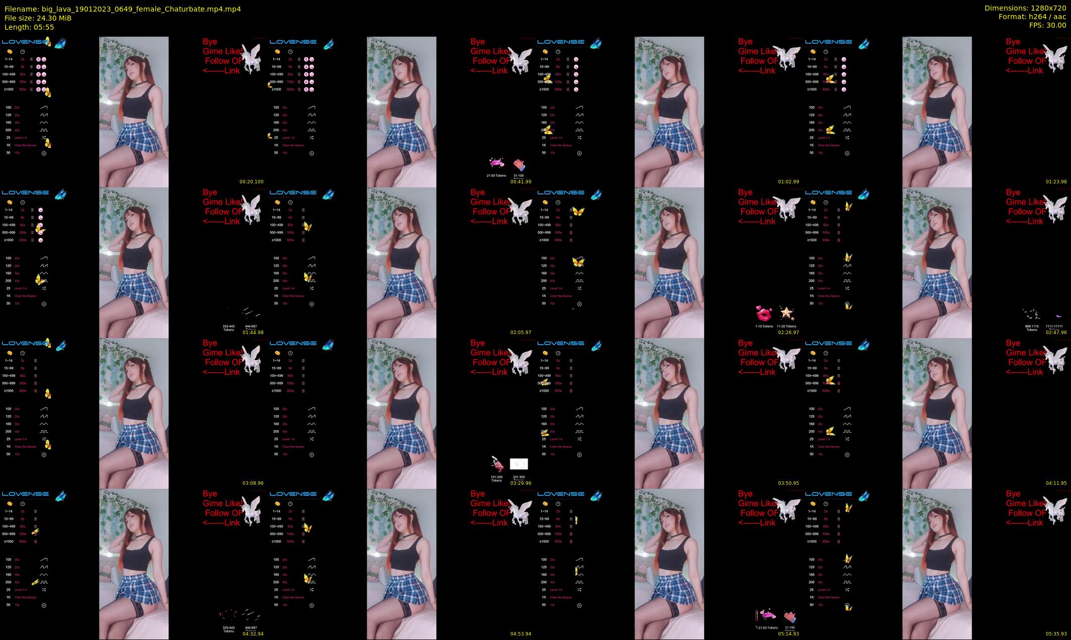 big_lava — 6 minute Chaturbate female cam show recording, 720p, Jan 19, 2023