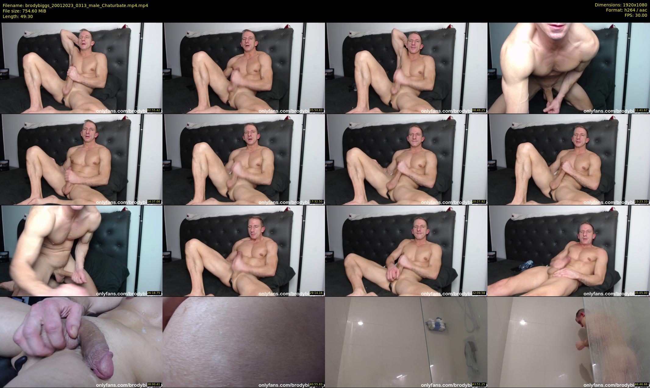 brodybiggs — 50 minute Chaturbate male cam show recording, 1080p, Jan 20, 2023