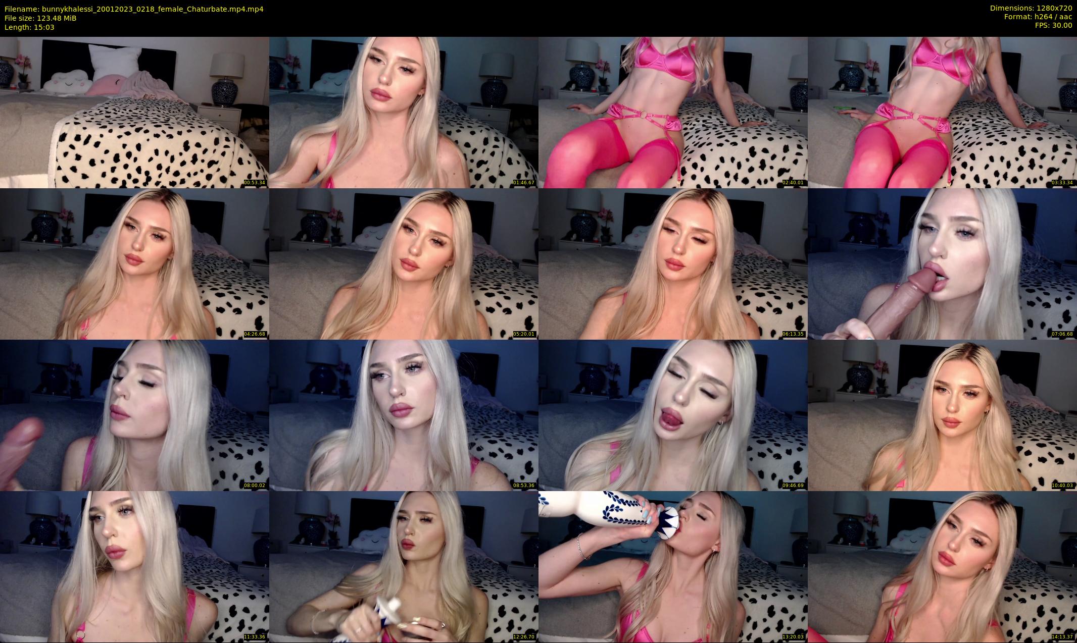 bunnykhalessi — 16 minute Chaturbate female cam show recording, 720p, Jan 20, 2023