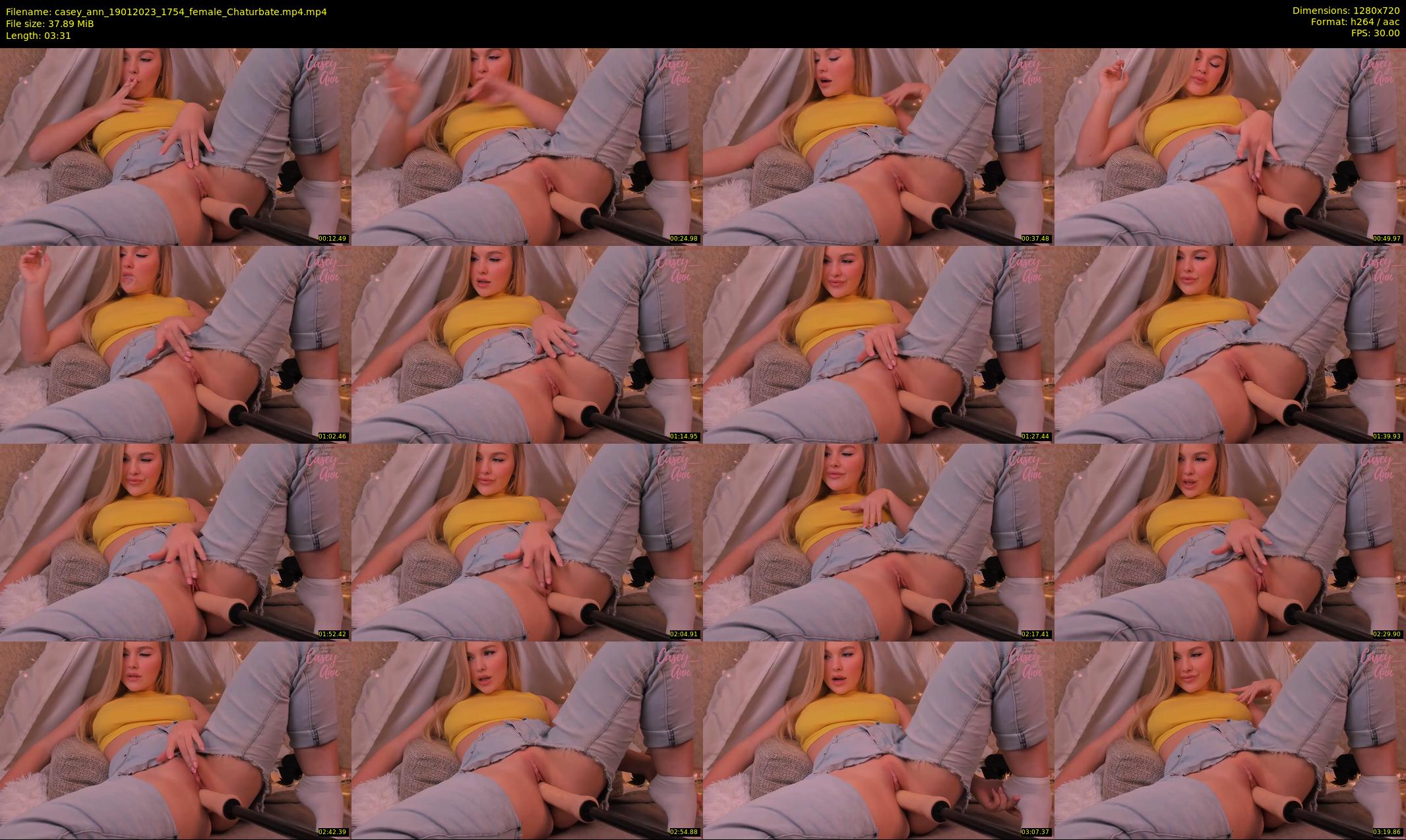 casey_ann — 4 minute Chaturbate female cam show recording, 720p, Jan 19, 2023