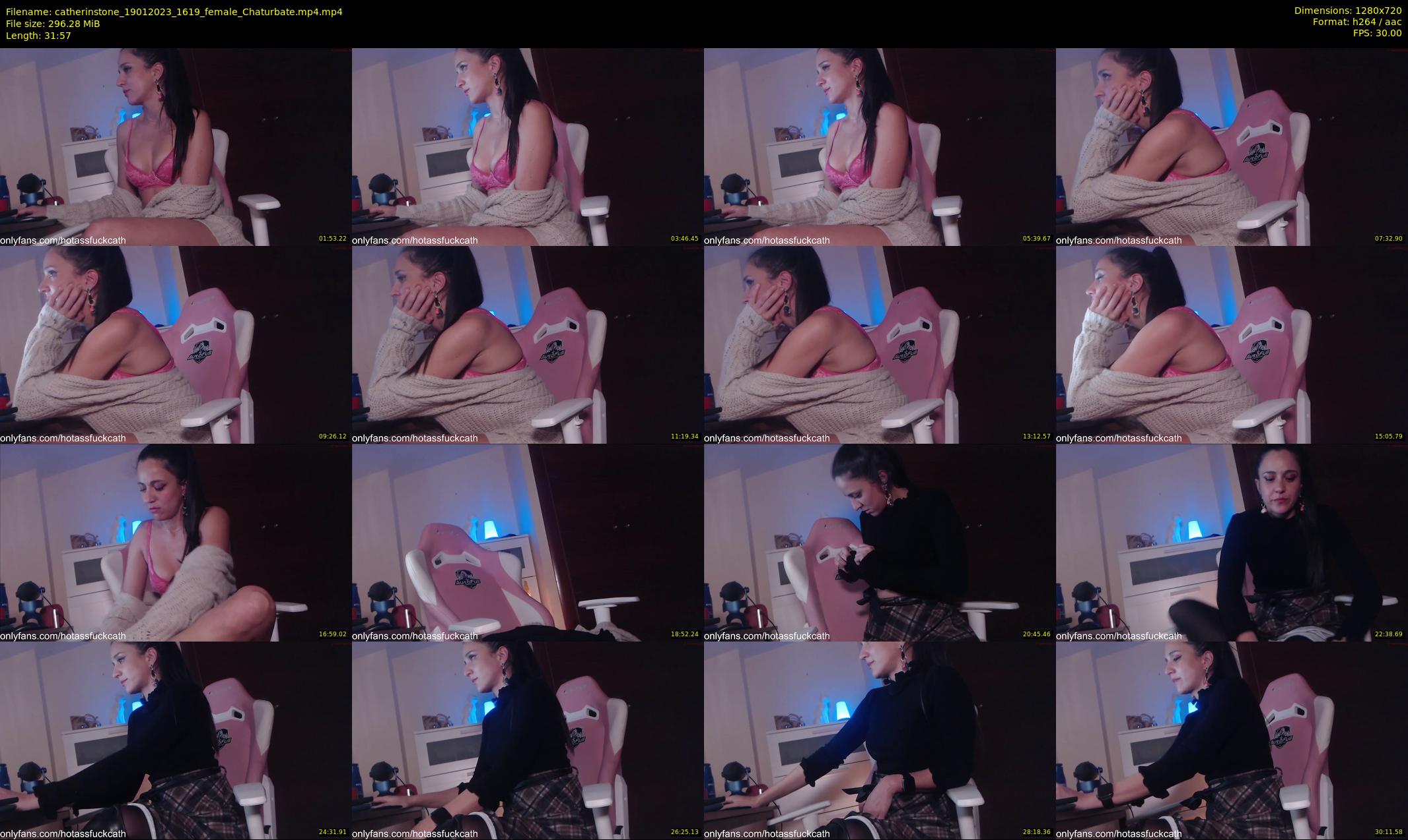 catherinstone — 32 minute Chaturbate female cam show recording, 720p, Jan 19, 2023