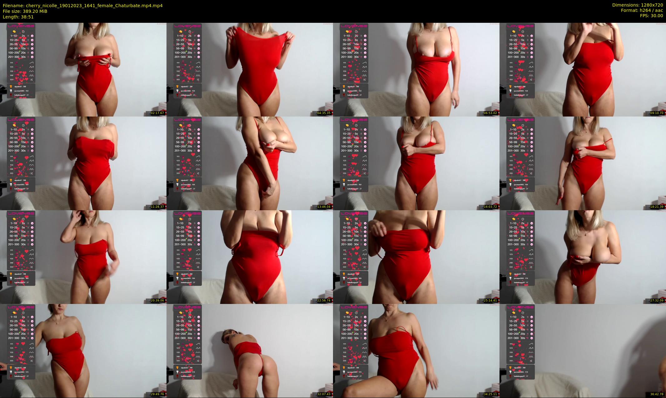 cherry_nicolle — 39 minute Chaturbate female cam show recording, 720p, Jan 19, 2023