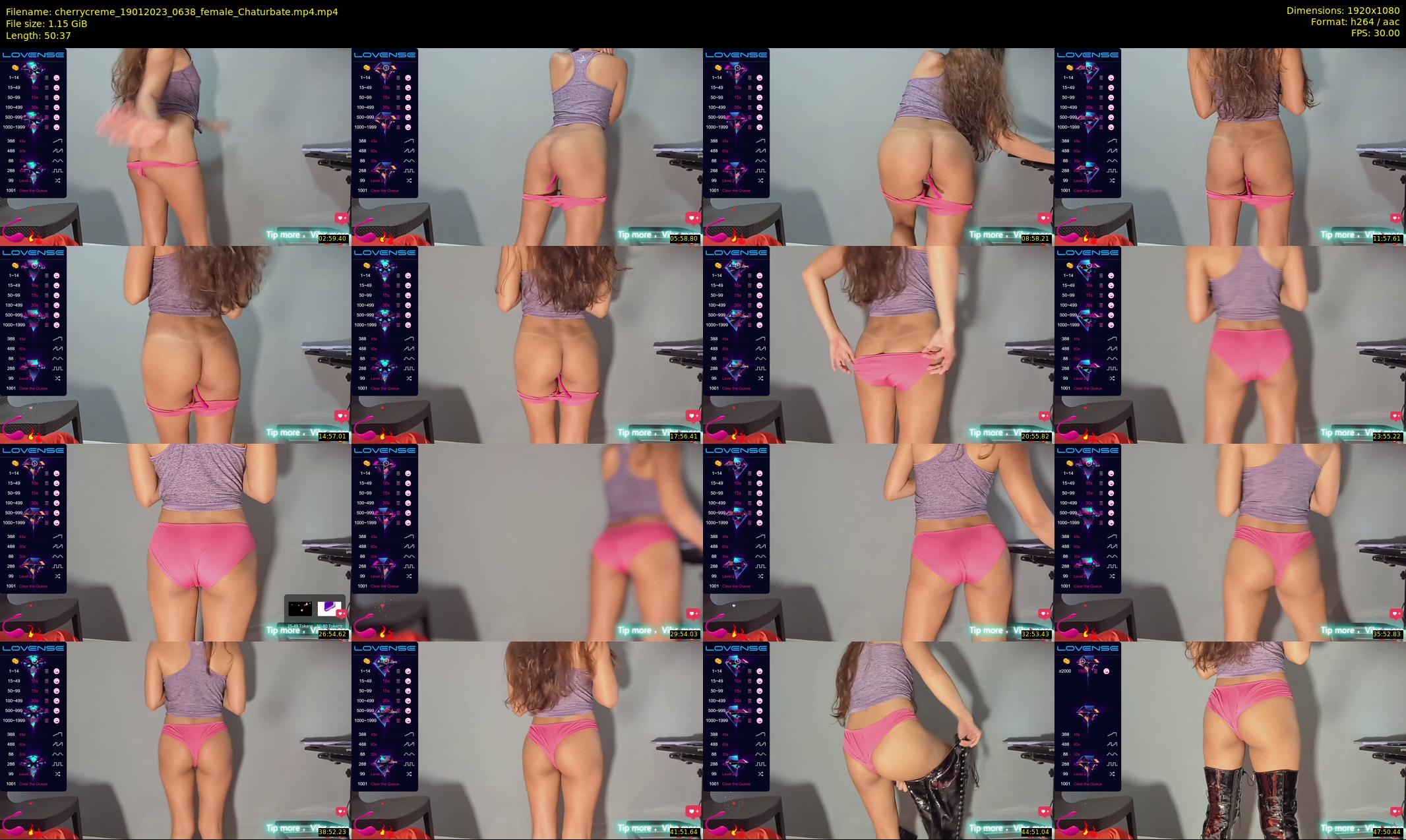 cherrycreme — 51 minute Chaturbate female cam show recording, 1080p, Jan 19, 2023