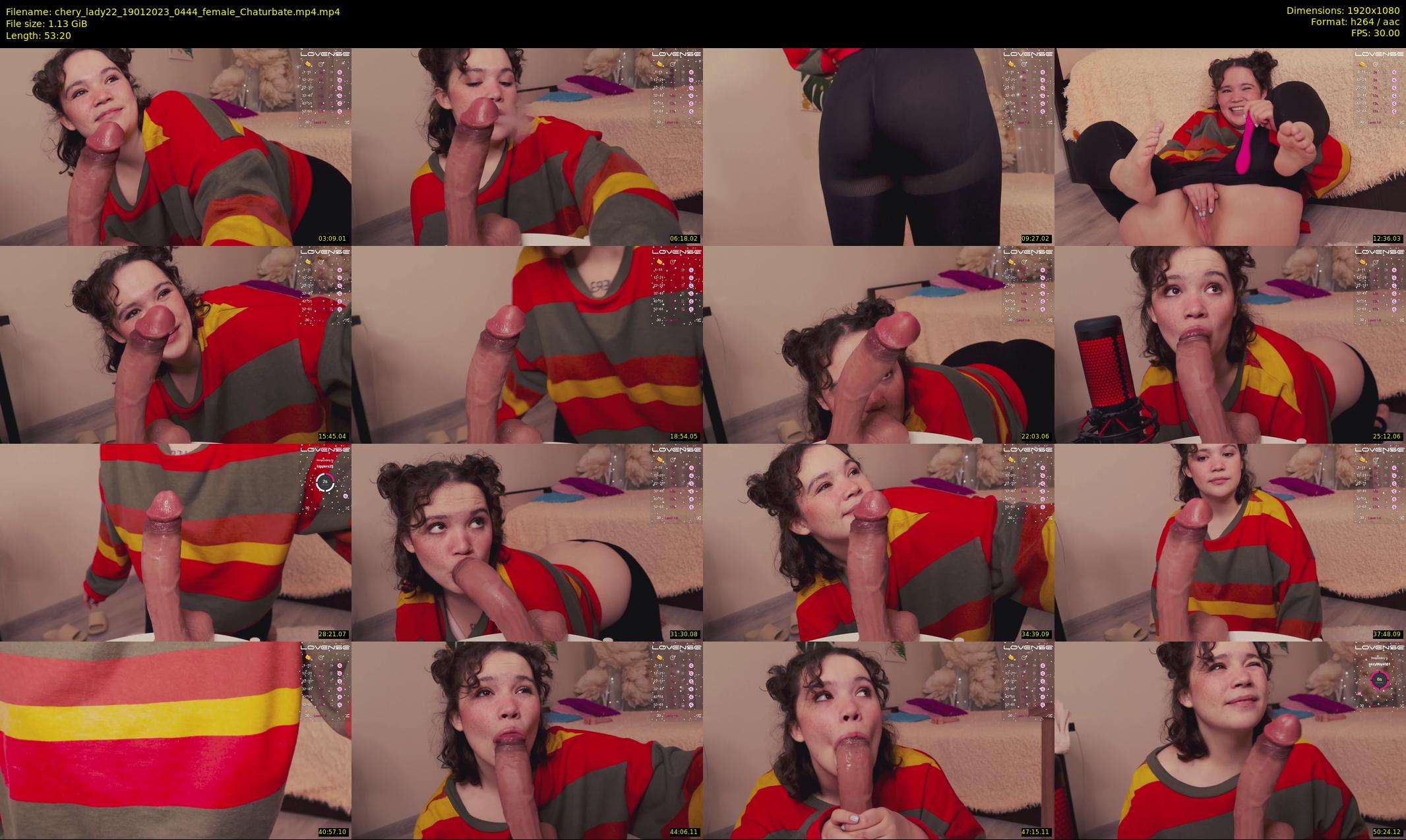 chery_lady22 — 54 minute Chaturbate female cam show recording, 1080p, Jan 19, 2023