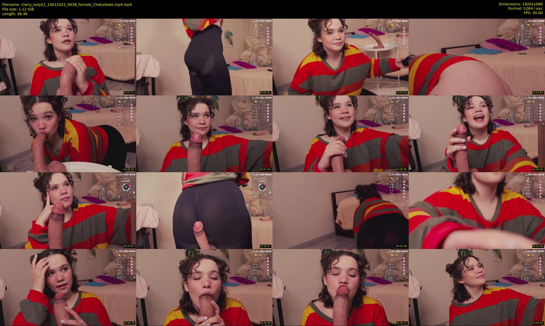 chery_lady22 — 57 minute Chaturbate female cam show recording, 1080p, Jan 19, 2023
