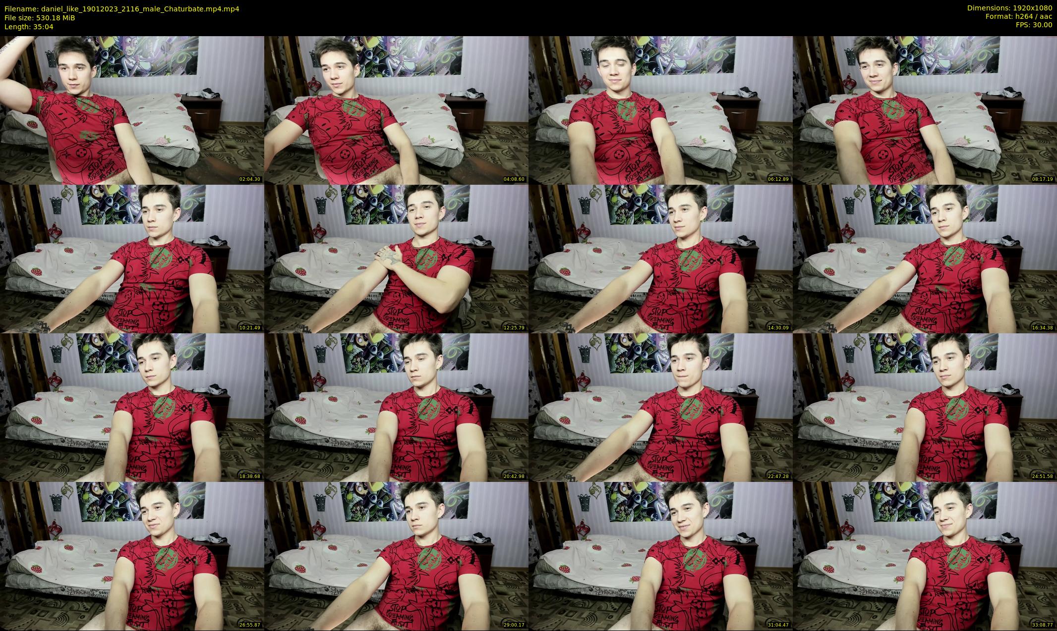 daniel_like — 36 minute Chaturbate male cam show recording, 1080p, Jan 19, 2023