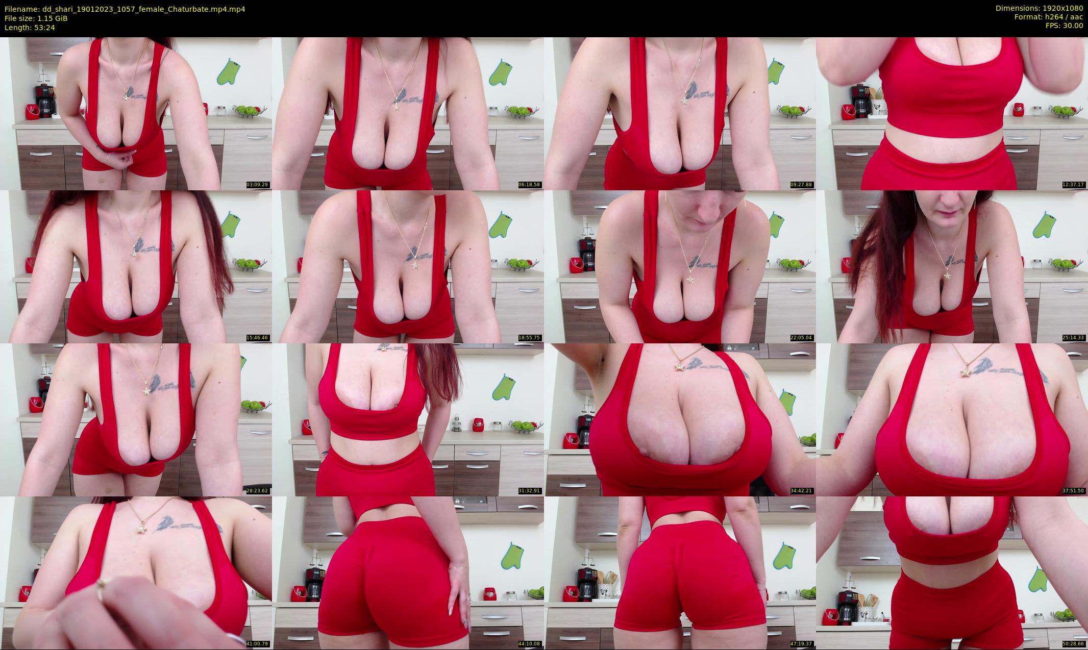 dd_shari — 54 minute Chaturbate female cam show recording, 1080p, Jan 19, 2023