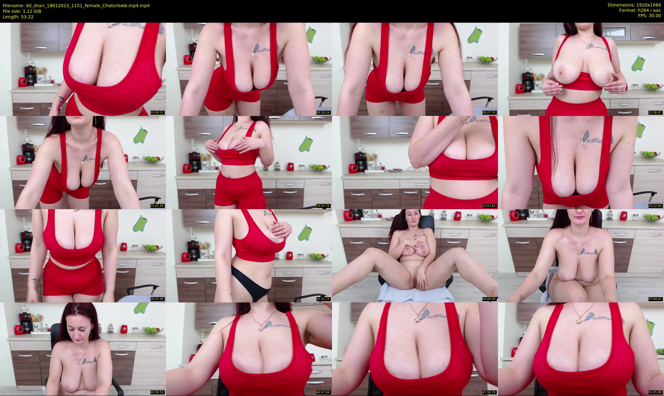 dd_shari — 54 minute Chaturbate female cam show recording, 1080p, Jan 19, 2023