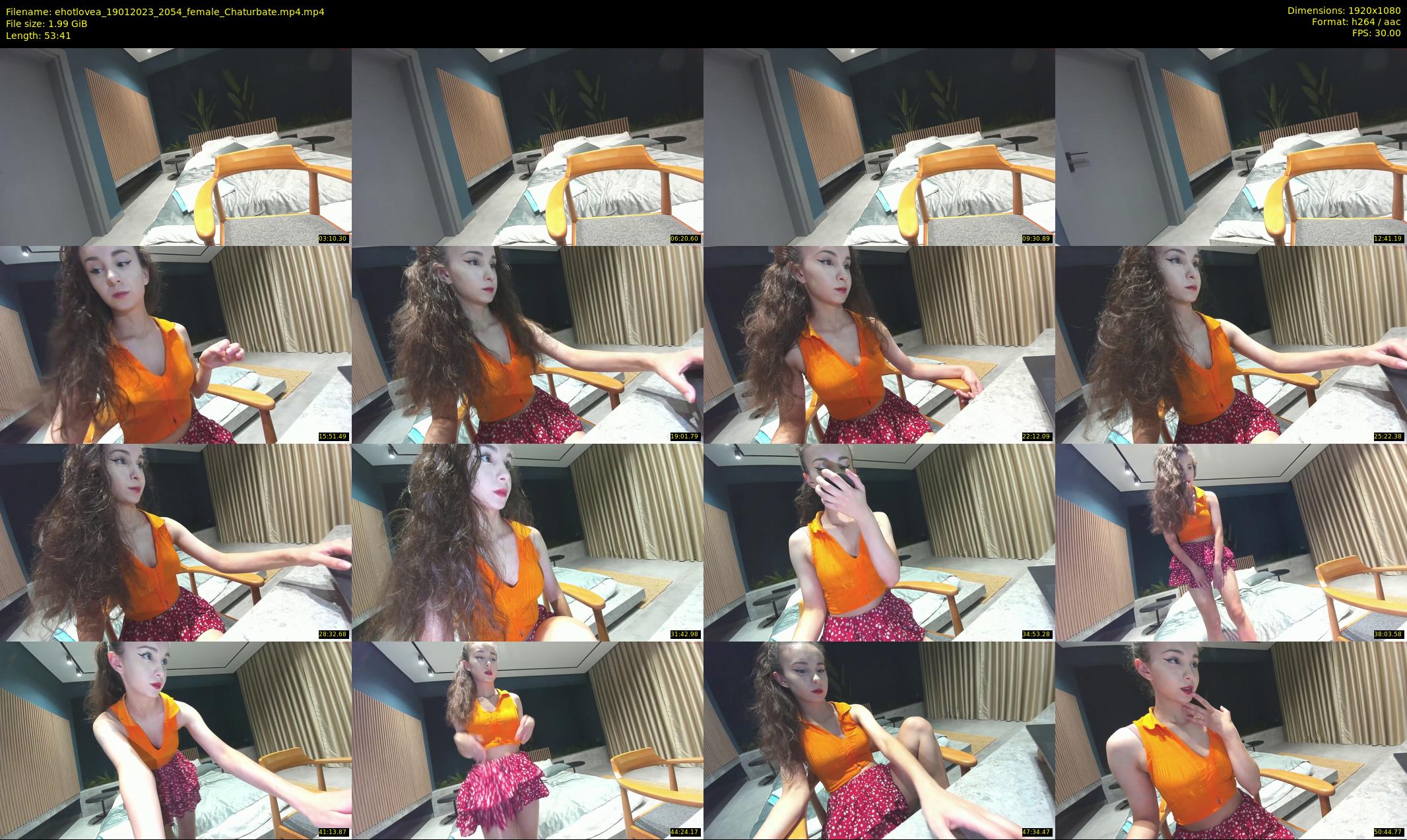 ehotlovea — 54 minute Chaturbate female cam show recording, 1080p, Jan 19, 2023