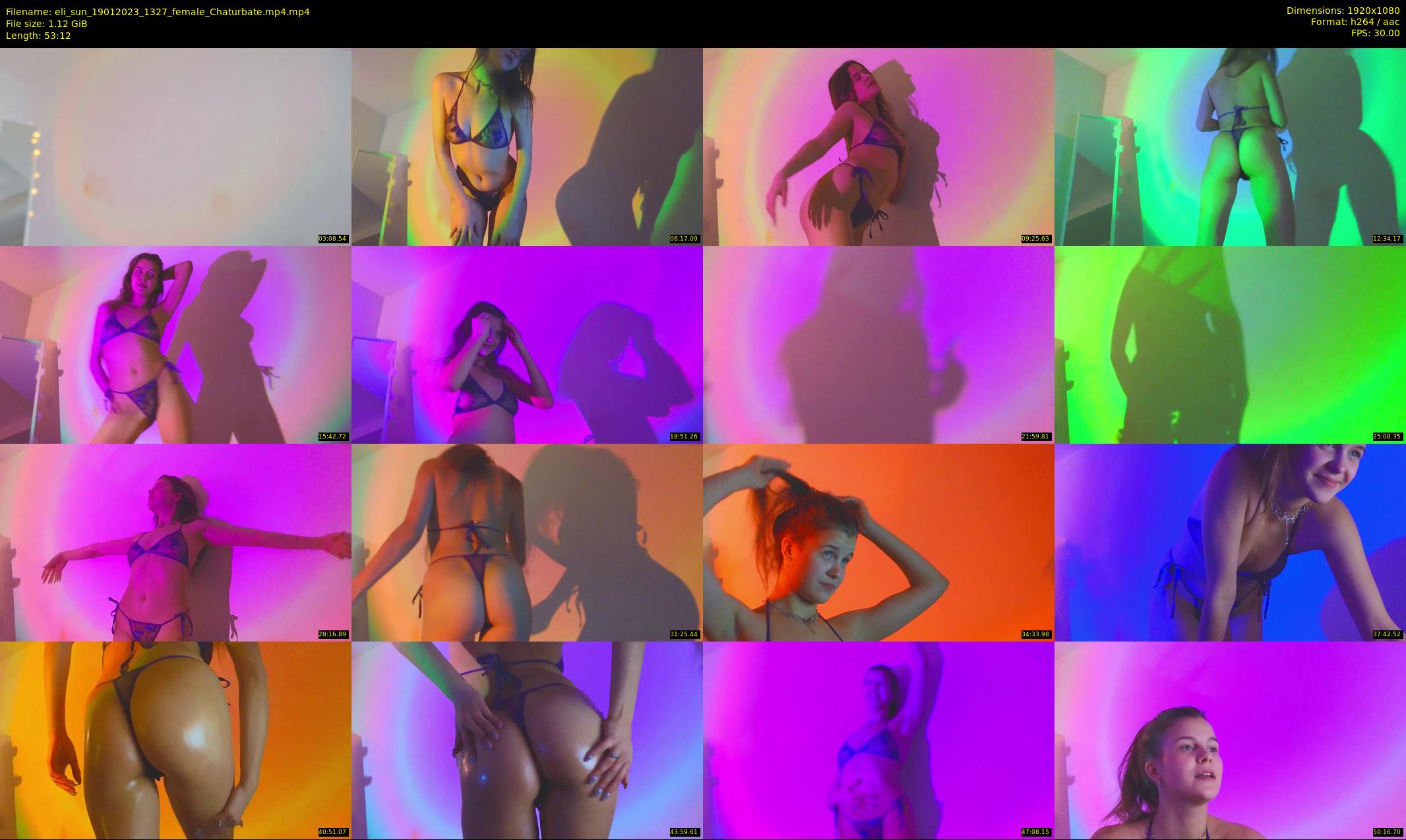 eli_sun — 54 minute Chaturbate female cam show recording, 1080p, Jan 19, 2023