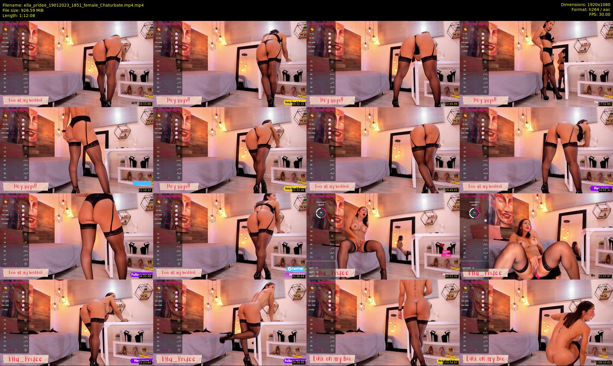 ella_pridee — 73 minute Chaturbate female cam show recording, 1080p, Jan 19, 2023