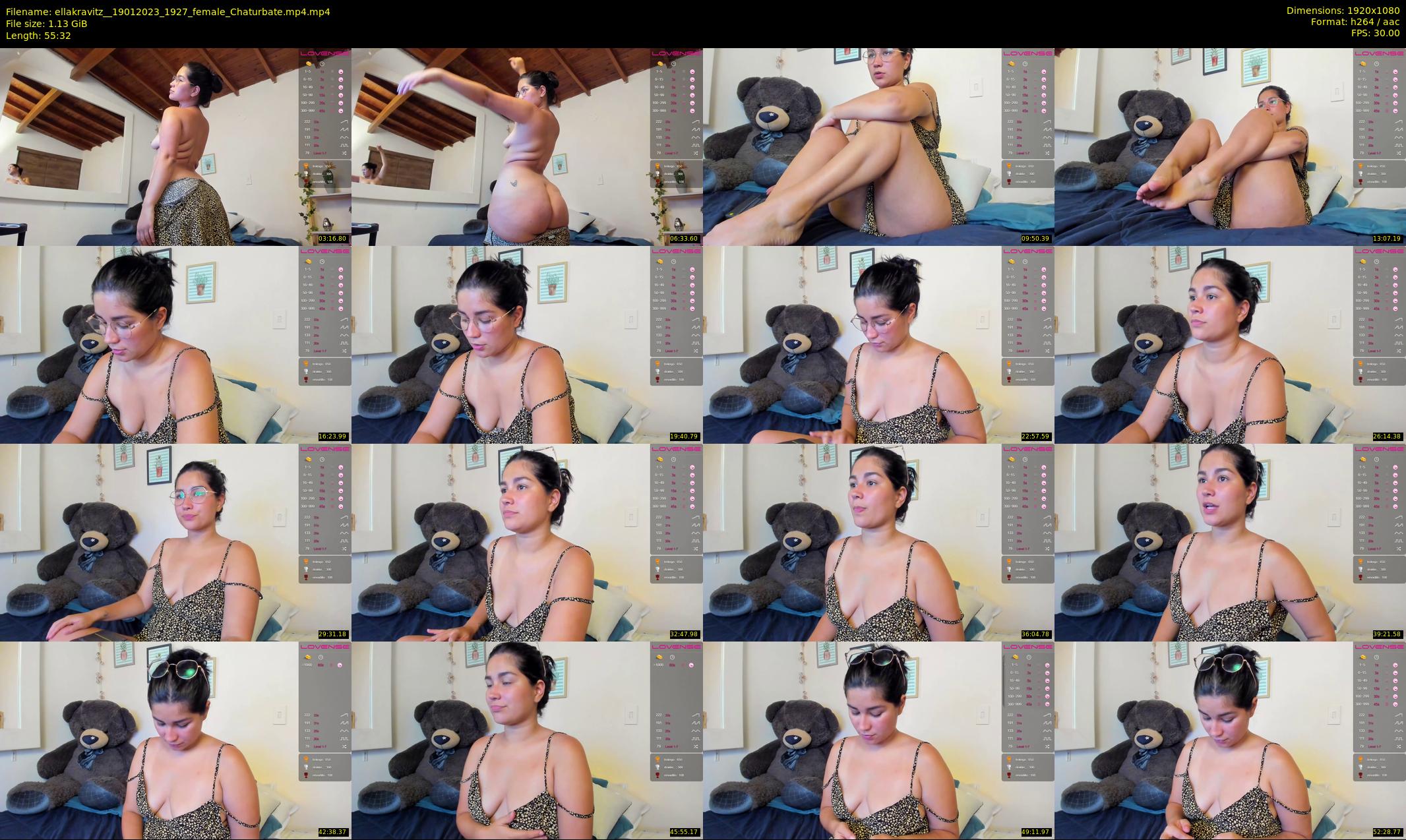 ellakravitz_ — 56 minute Chaturbate female cam show recording, 1080p, Jan 19, 2023