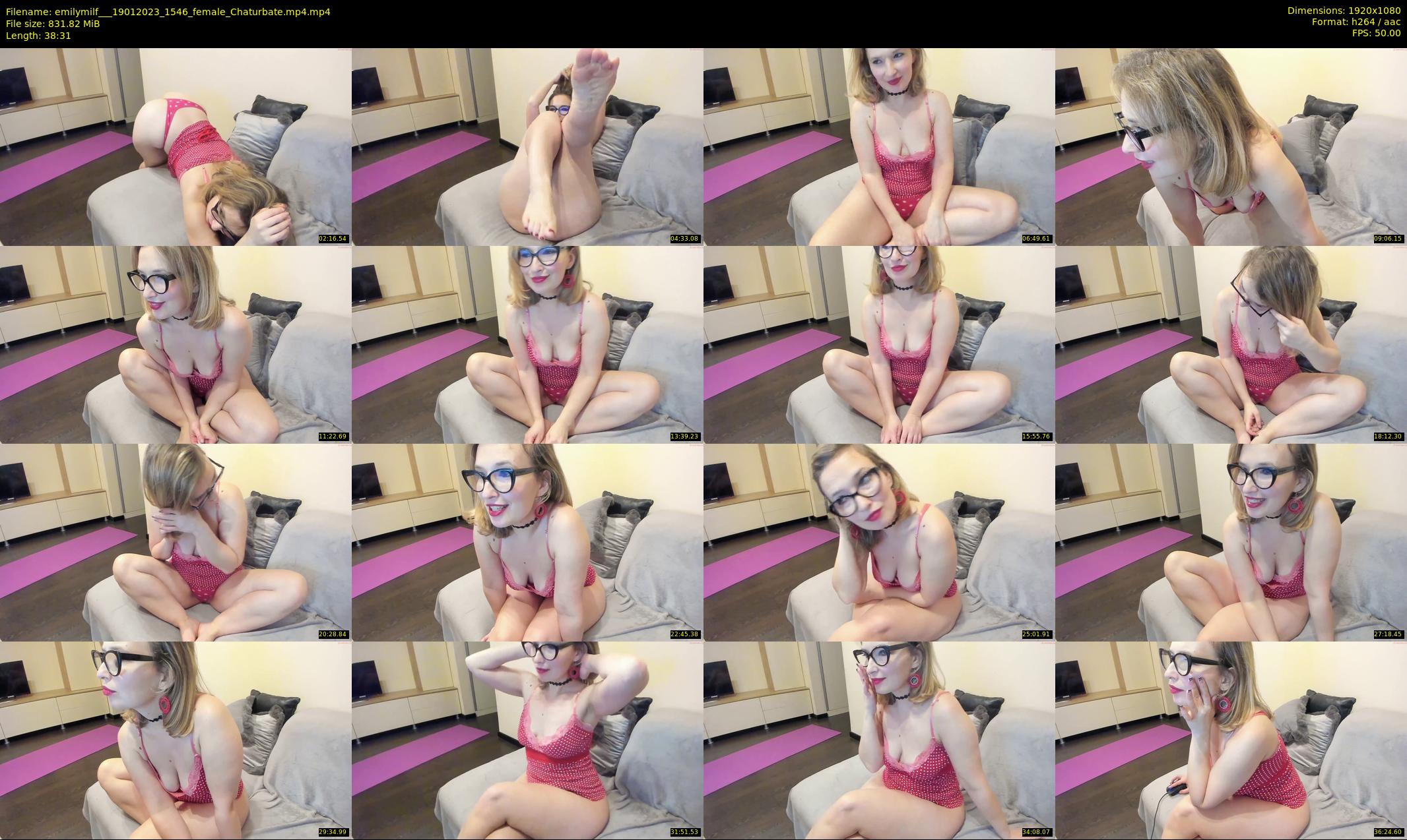 emilymilf__ — 39 minute Chaturbate female cam show recording, 1080p, Jan 19, 2023