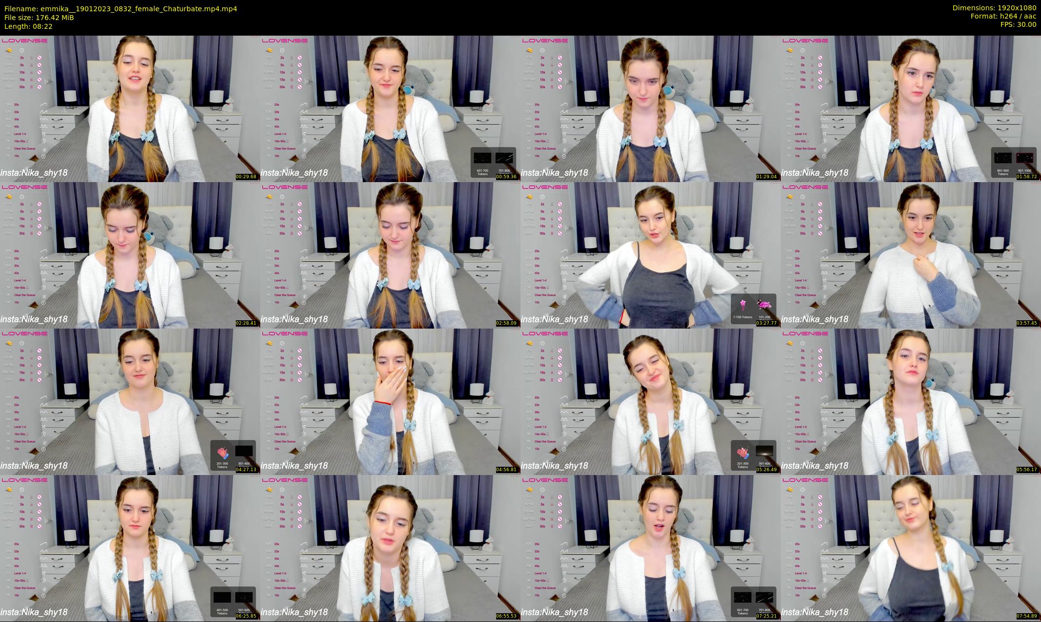 emmika_ — 9 minute Chaturbate female cam show recording, 1080p, Jan 19, 2023