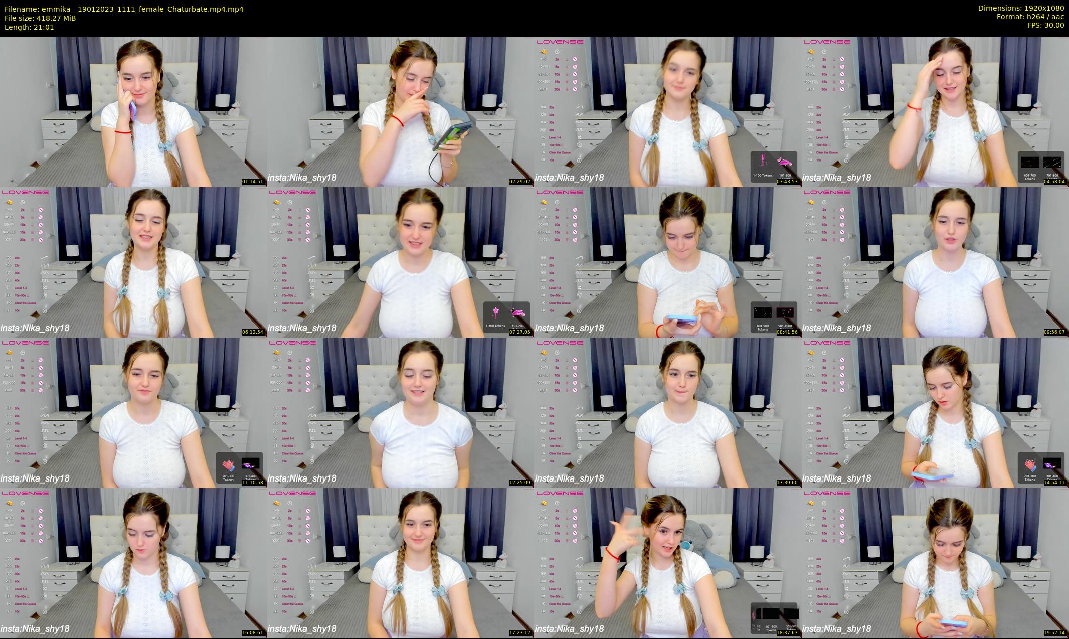emmika_ — 22 minute Chaturbate female cam show recording, 1080p, Jan 19, 2023