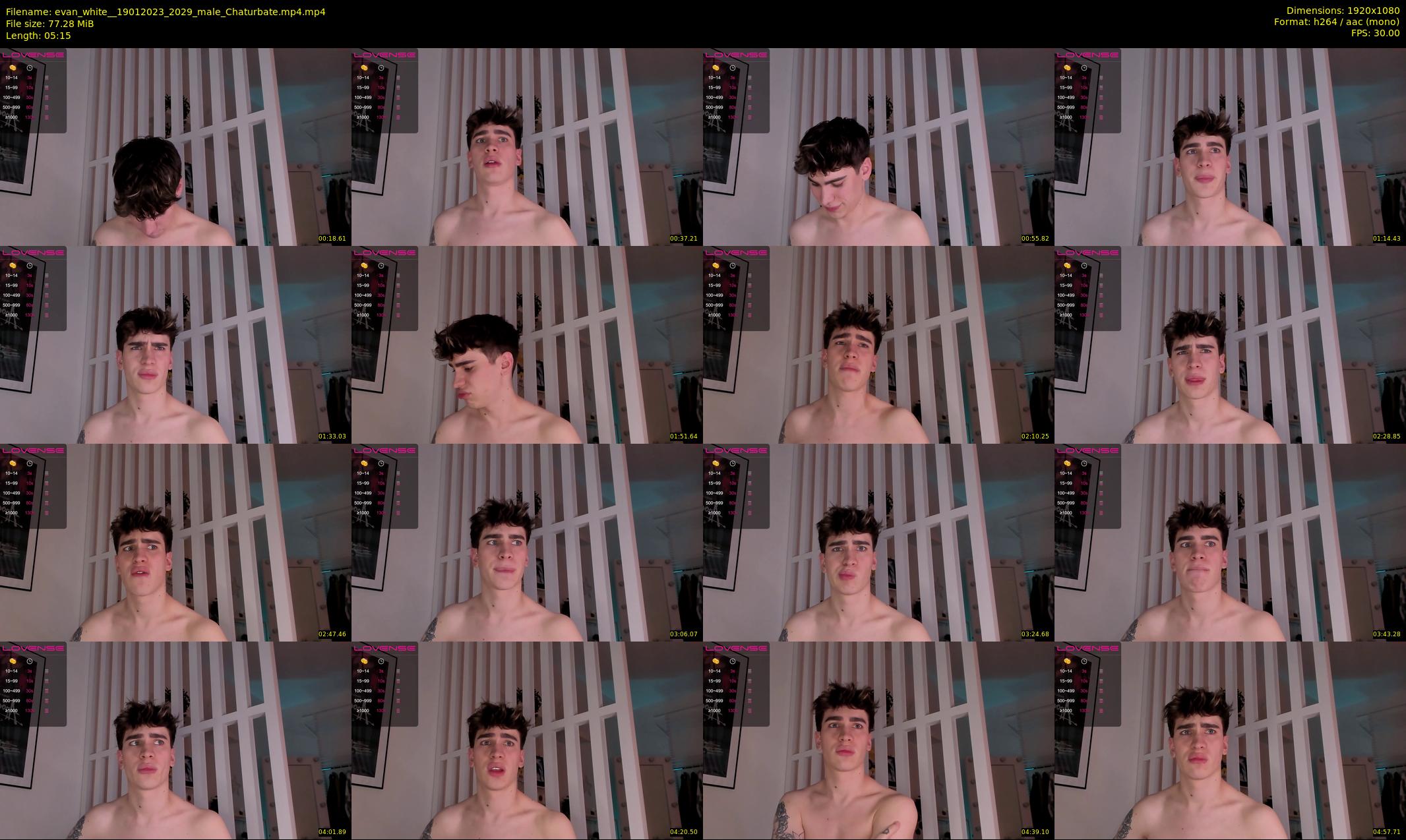 evan_white_ — 6 minute Chaturbate male cam show recording, 1080p, Jan 19, 2023